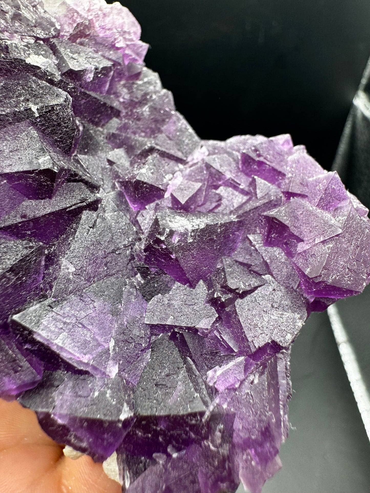 Octahedral fluorite
