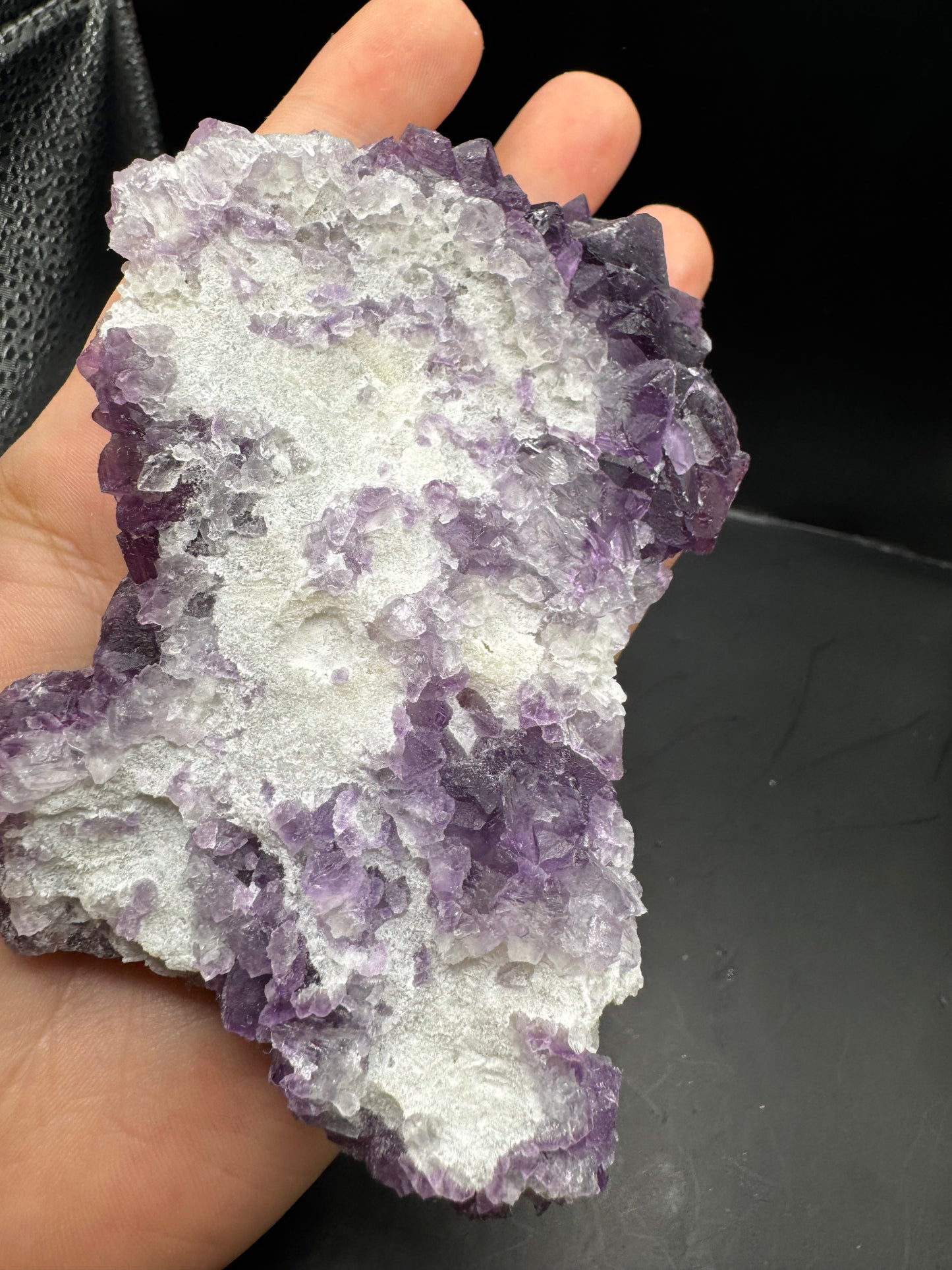 Octahedral fluorite