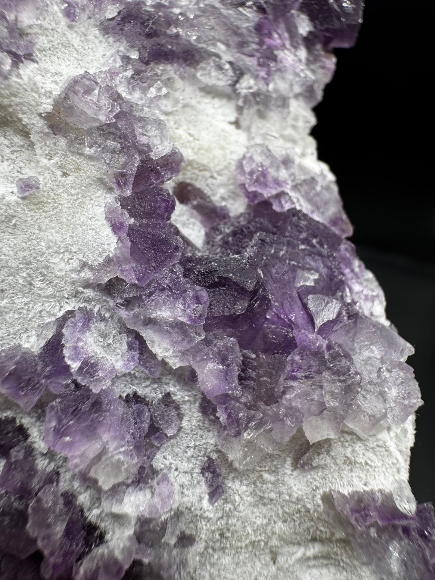 Octahedral fluorite