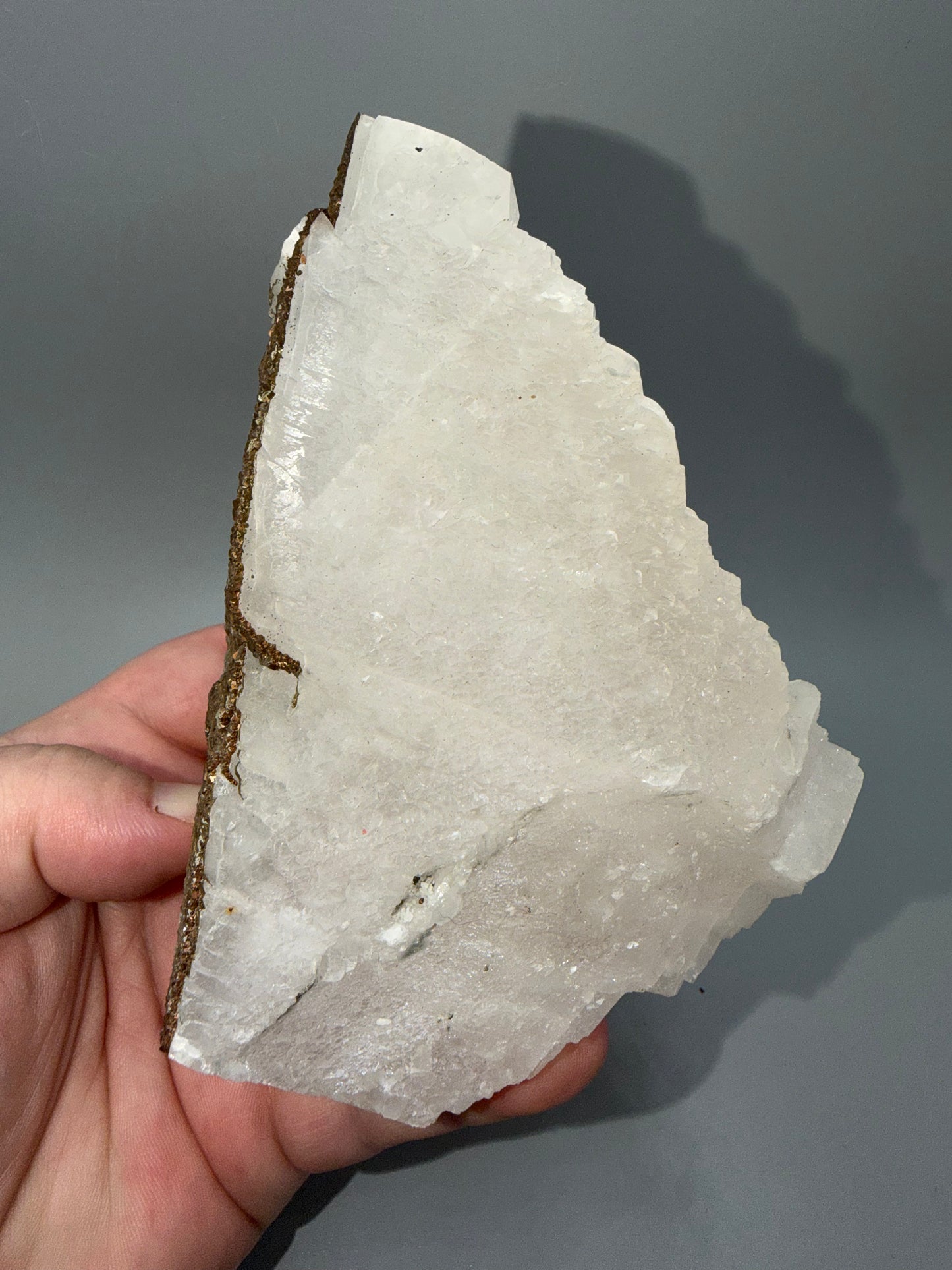 ￼Marcasite On Calcite