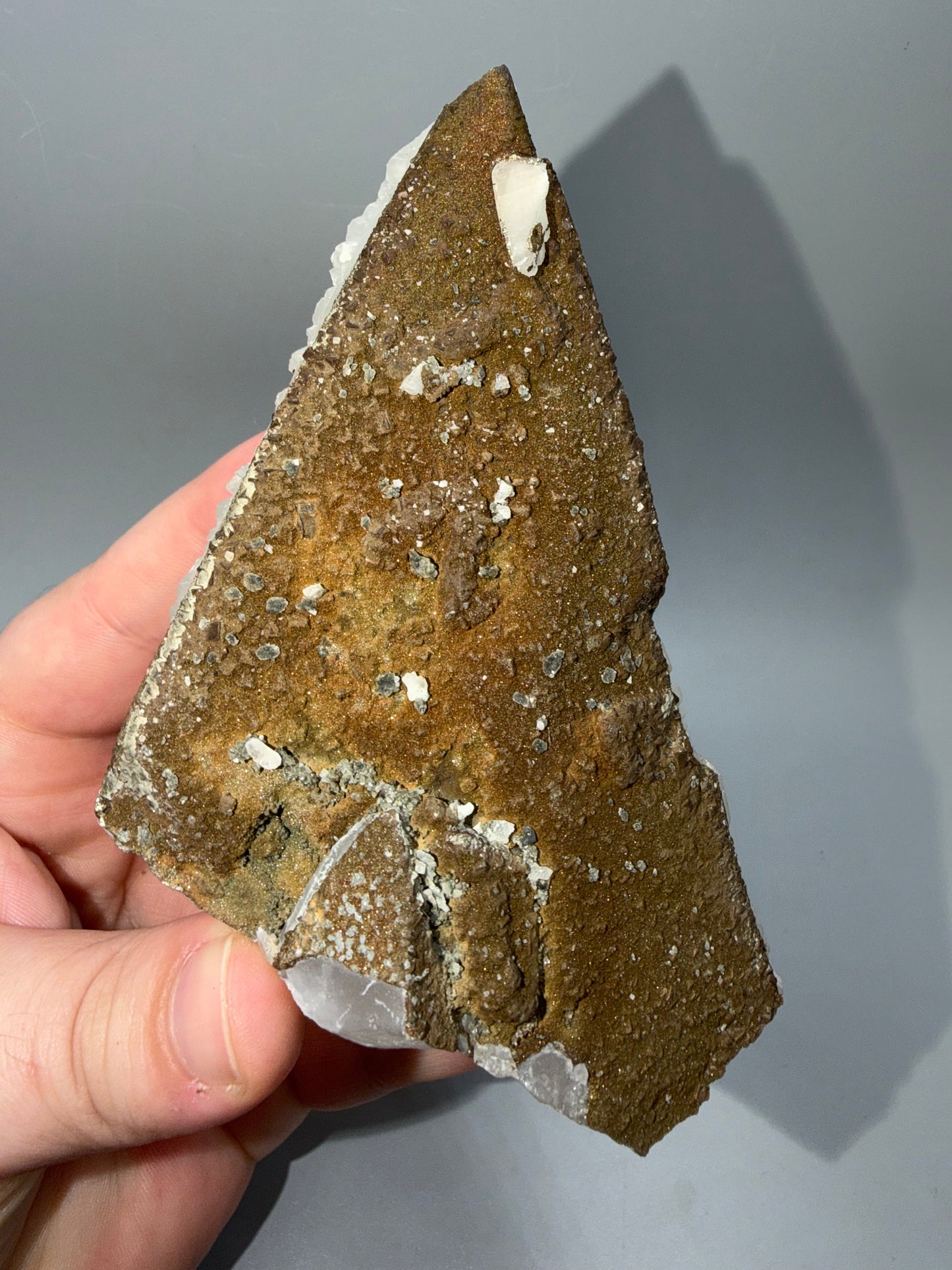￼Marcasite On Calcite