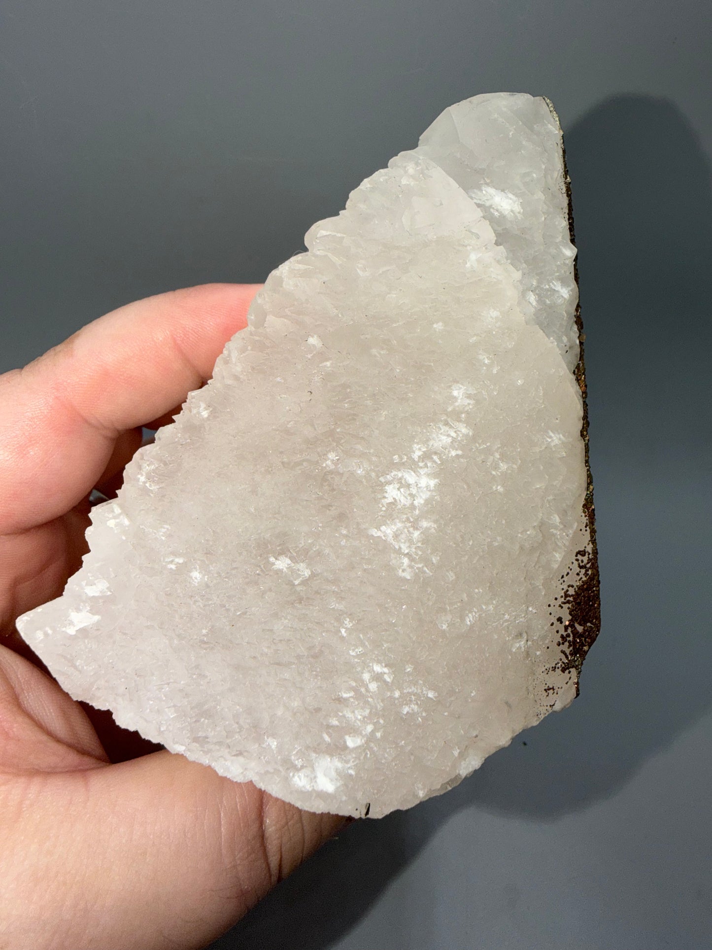￼Marcasite On Calcite