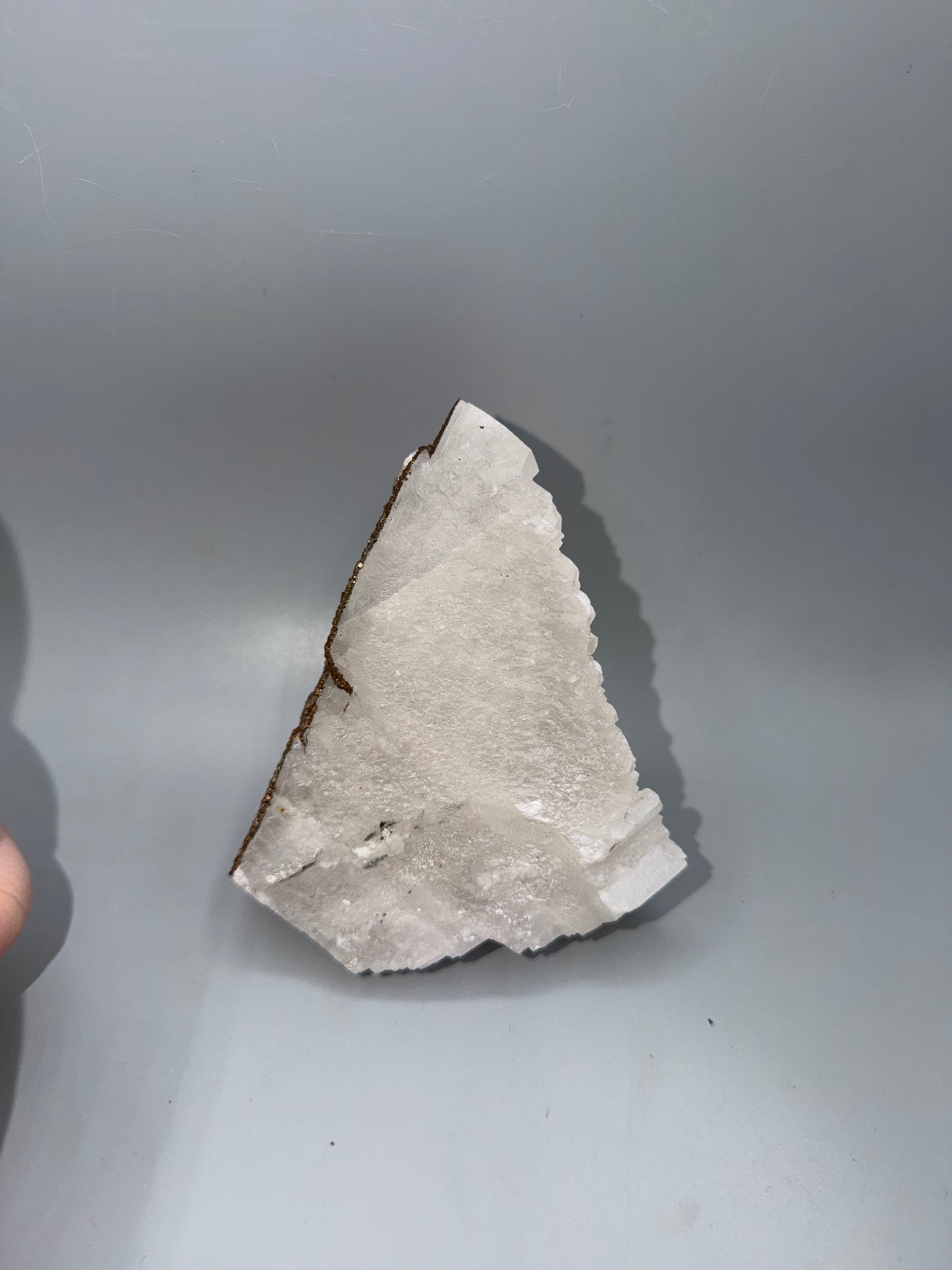 ￼Marcasite On Calcite