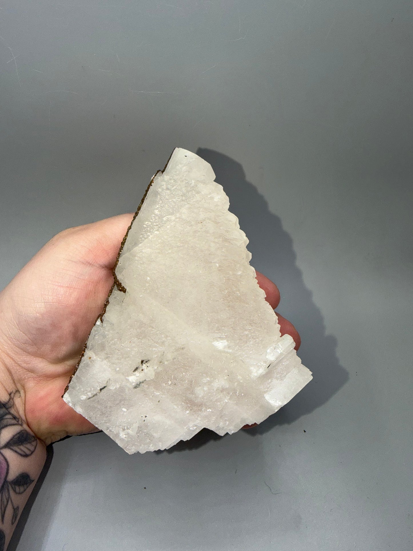 ￼Marcasite On Calcite