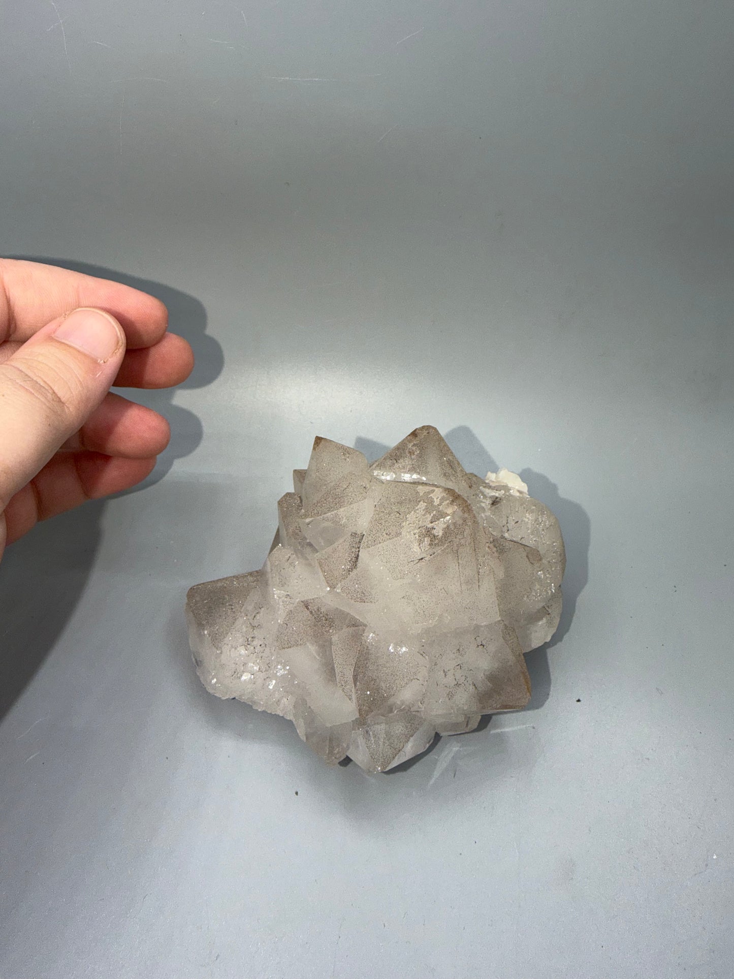 Hematite On Quartz Flower