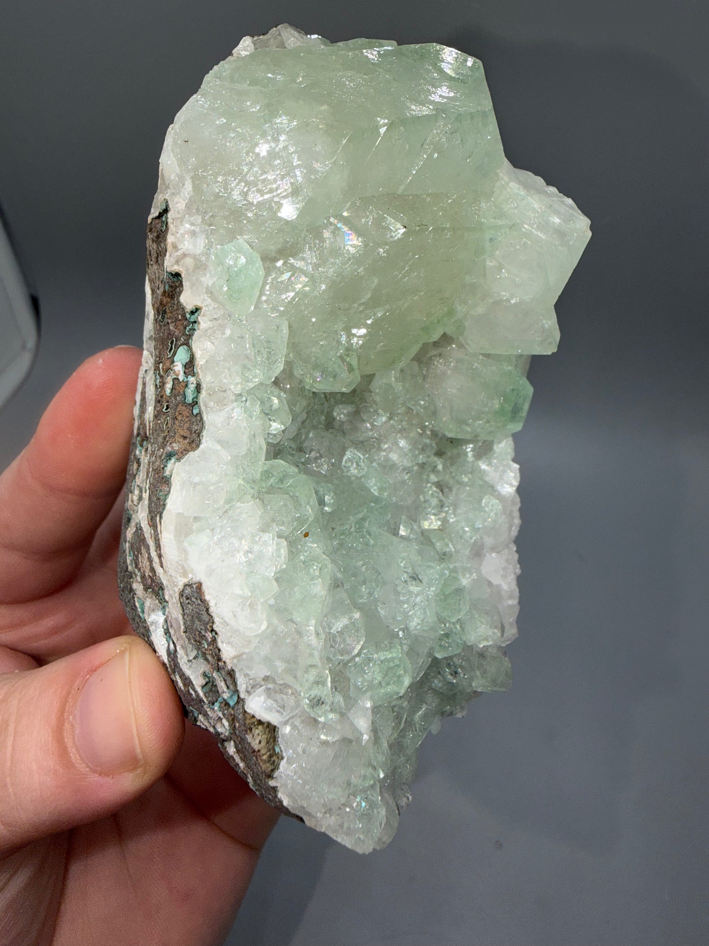 Candy green apopholite