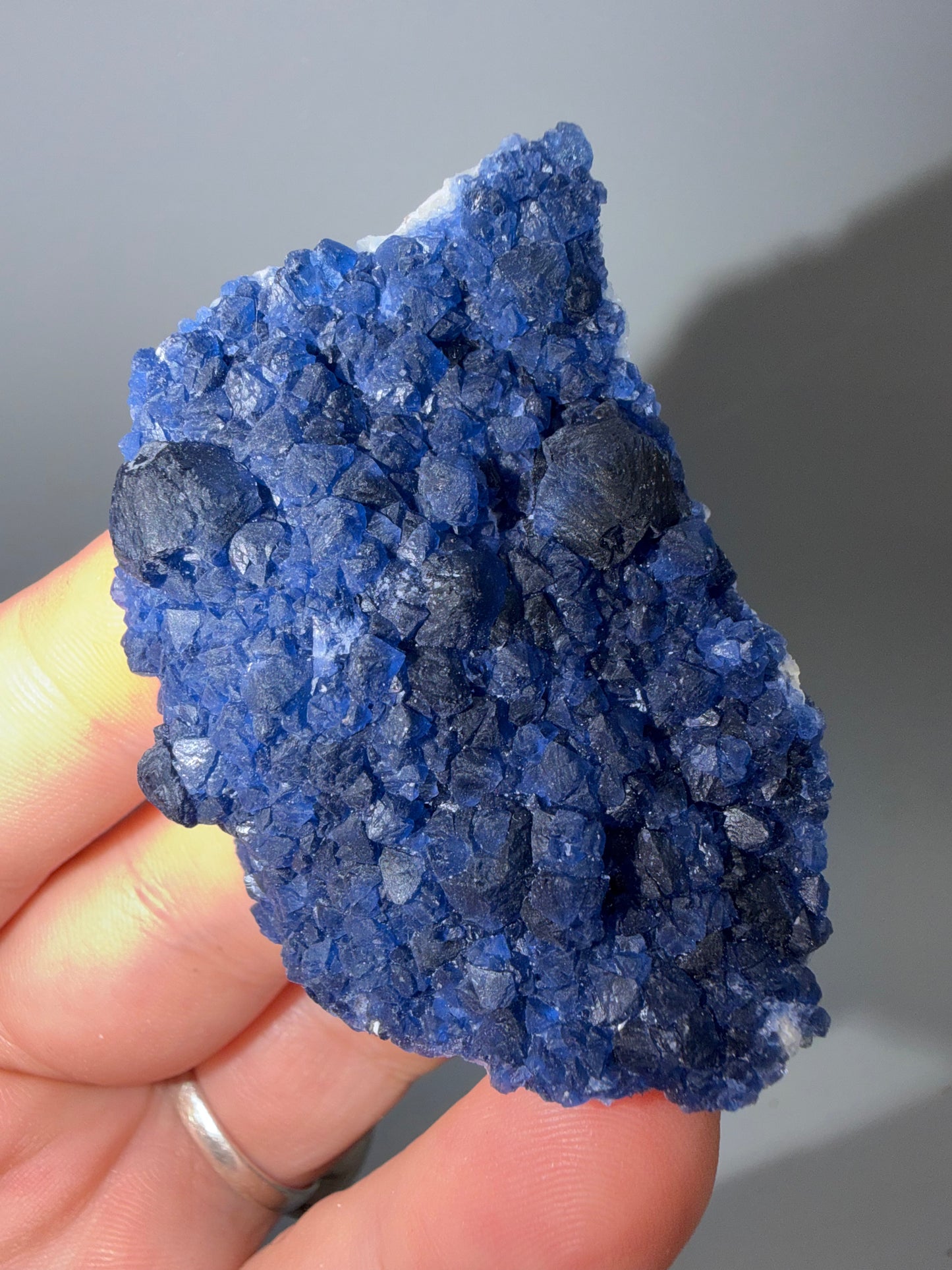 Blueberry fluorite