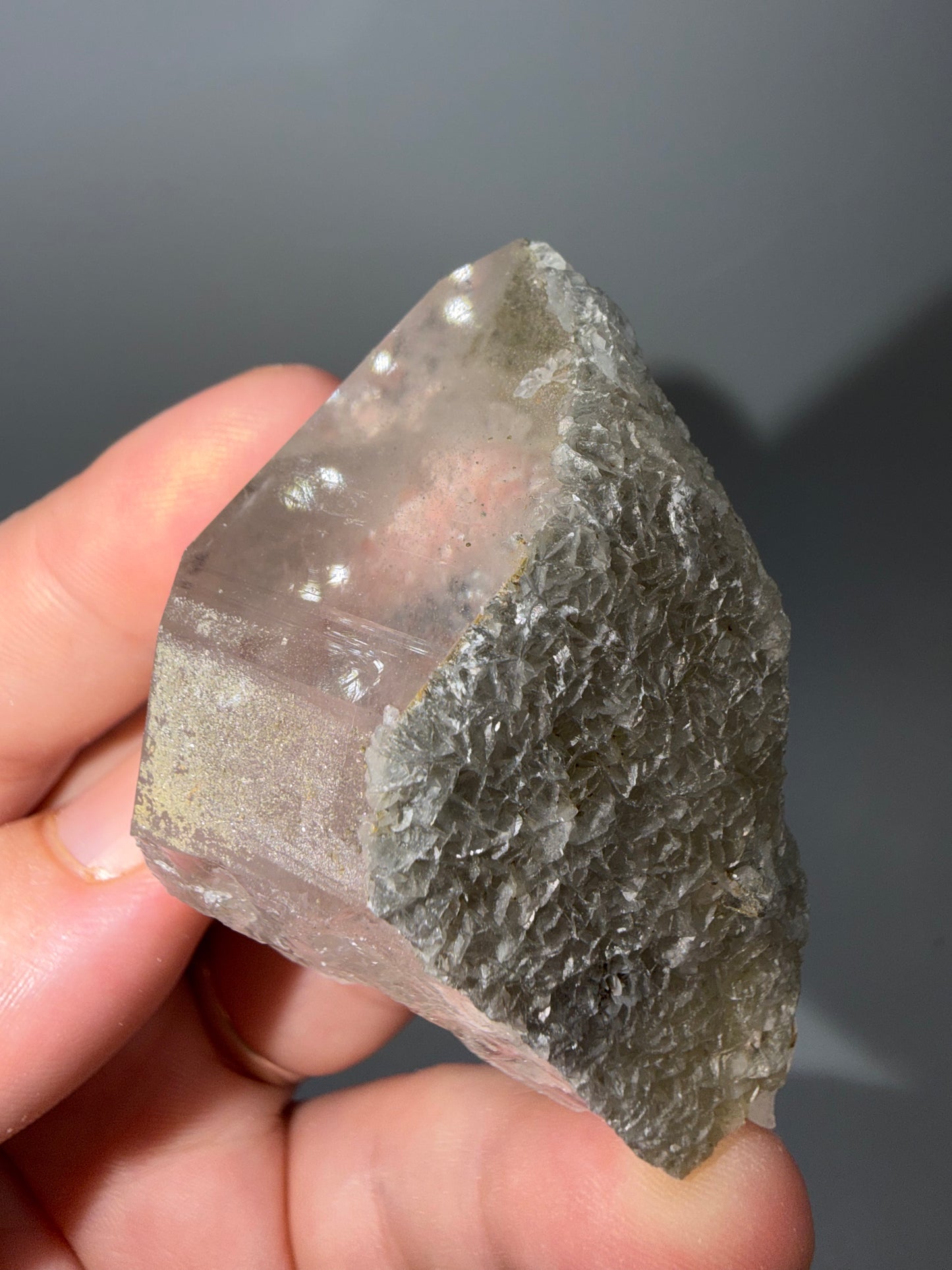 Calcite in quartz