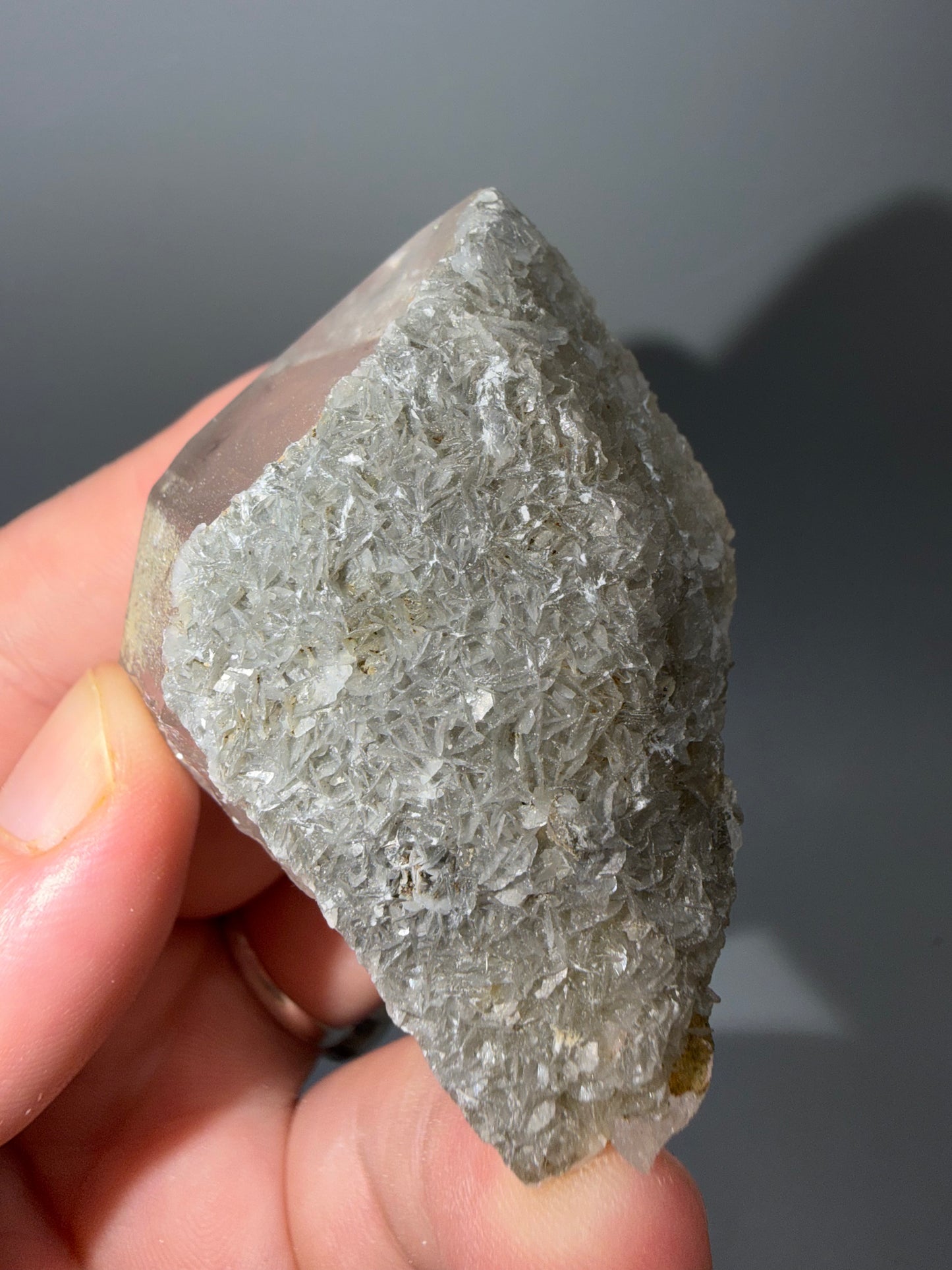 Calcite in quartz