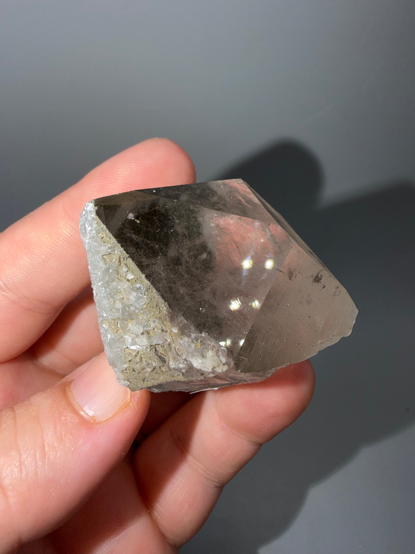 Calcite in quartz