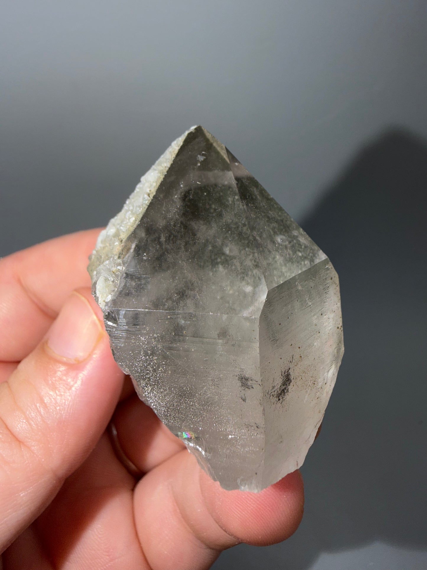 Calcite in quartz