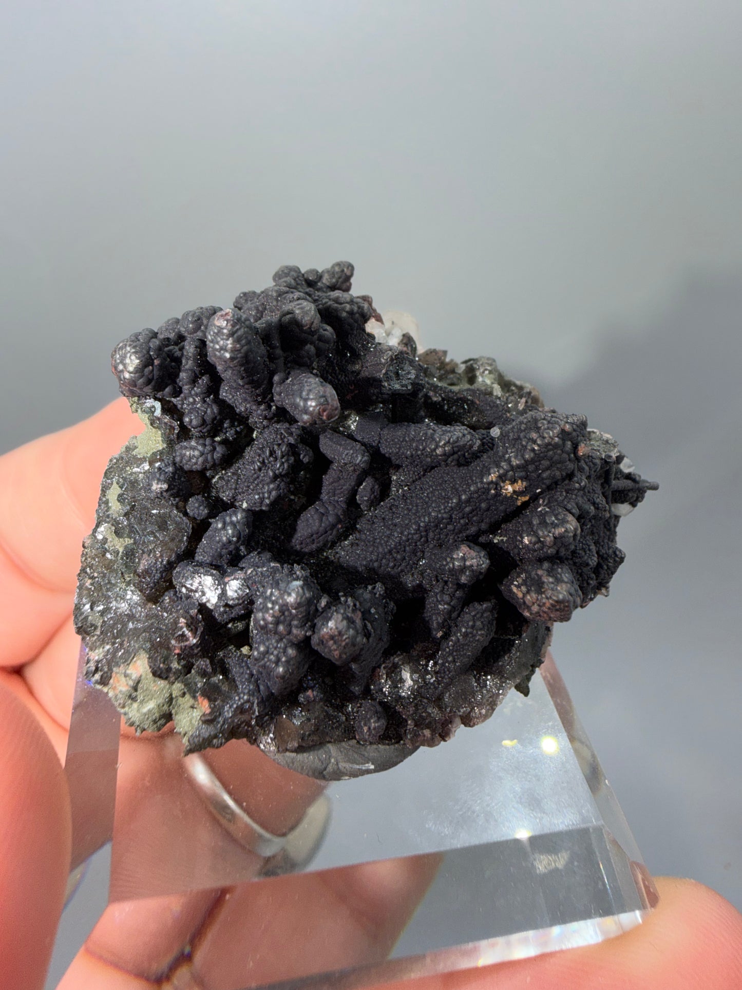 Lamonite on quartz