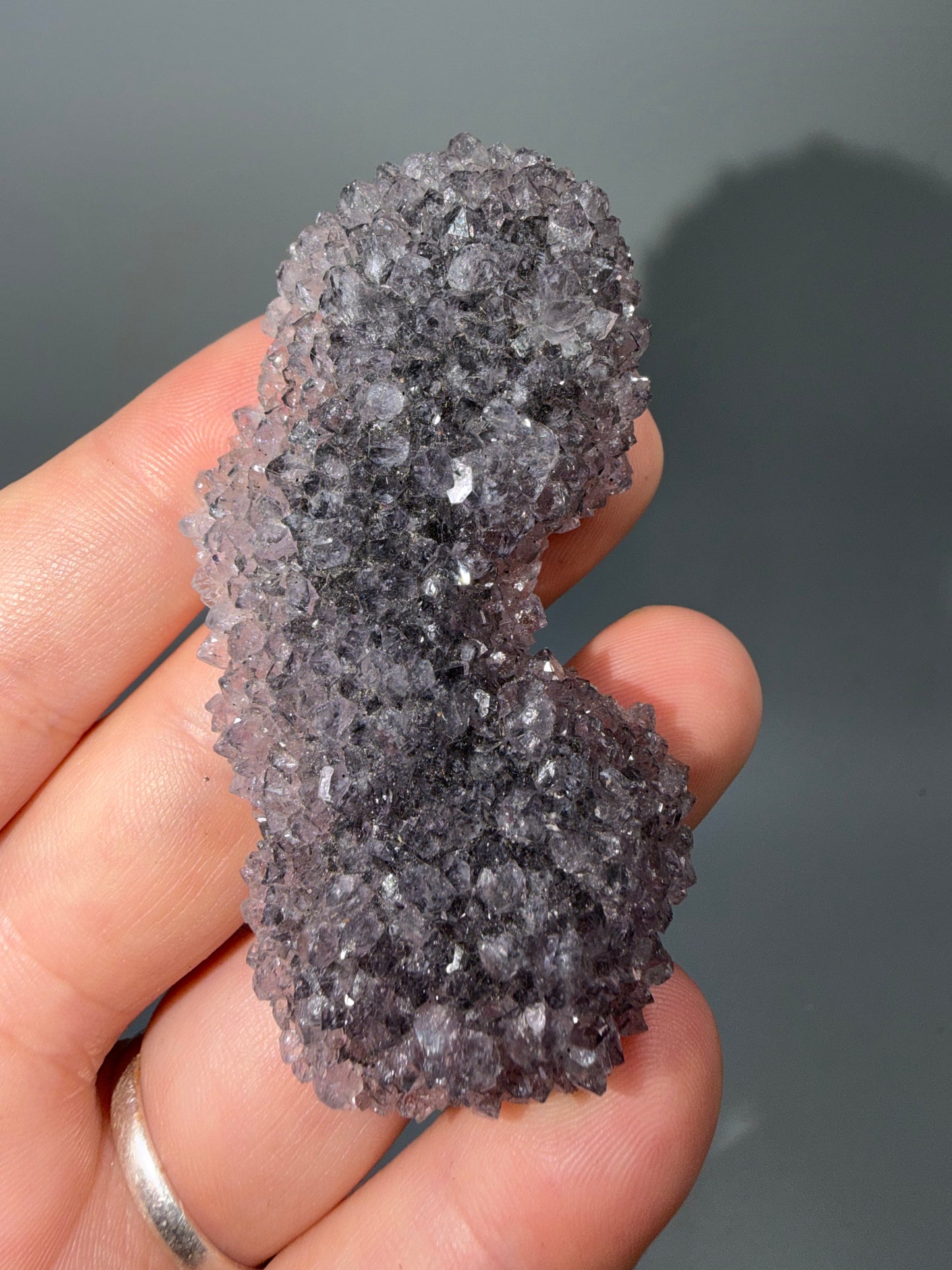 Amethyst stalactite