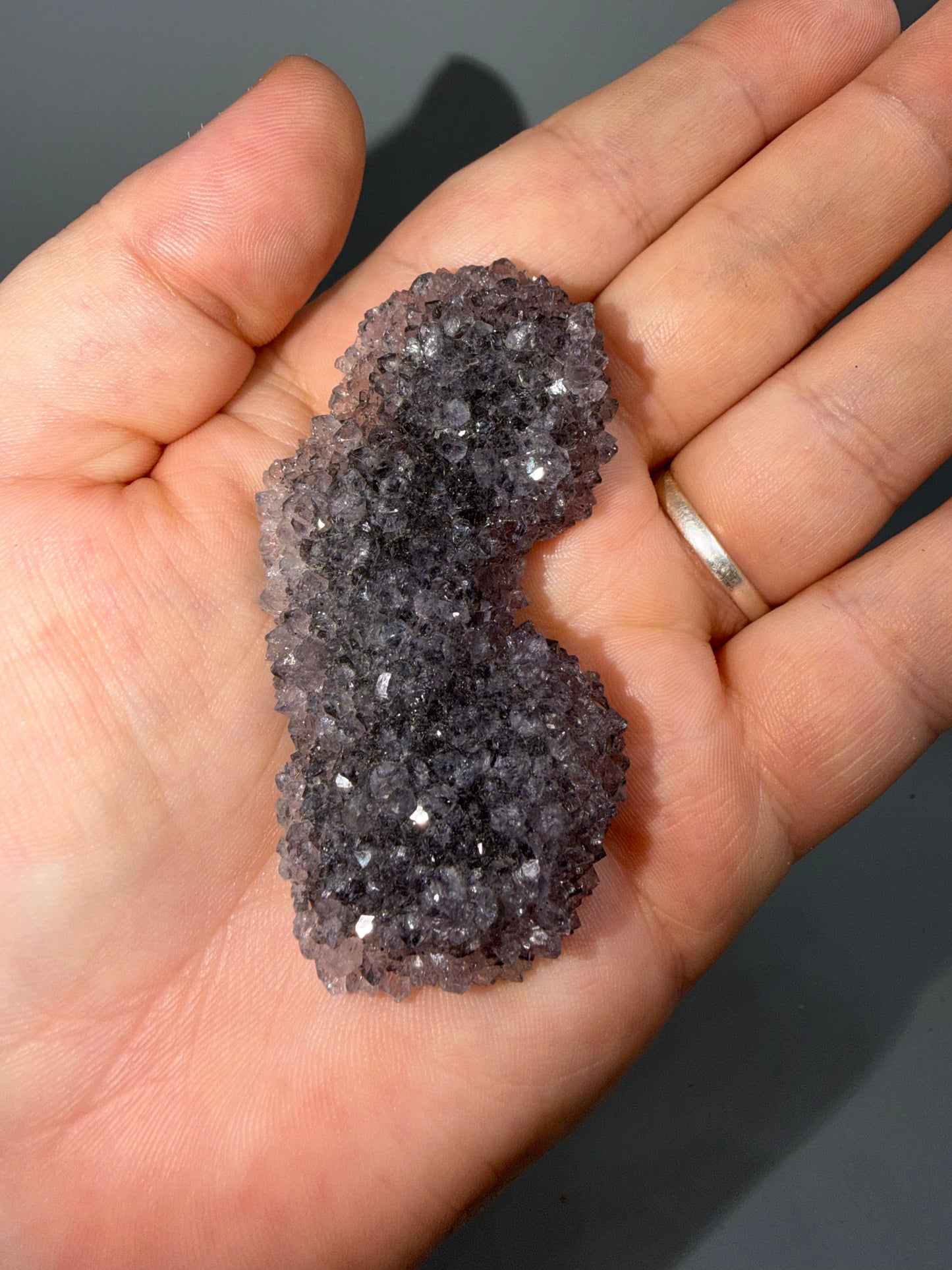 Amethyst stalactite