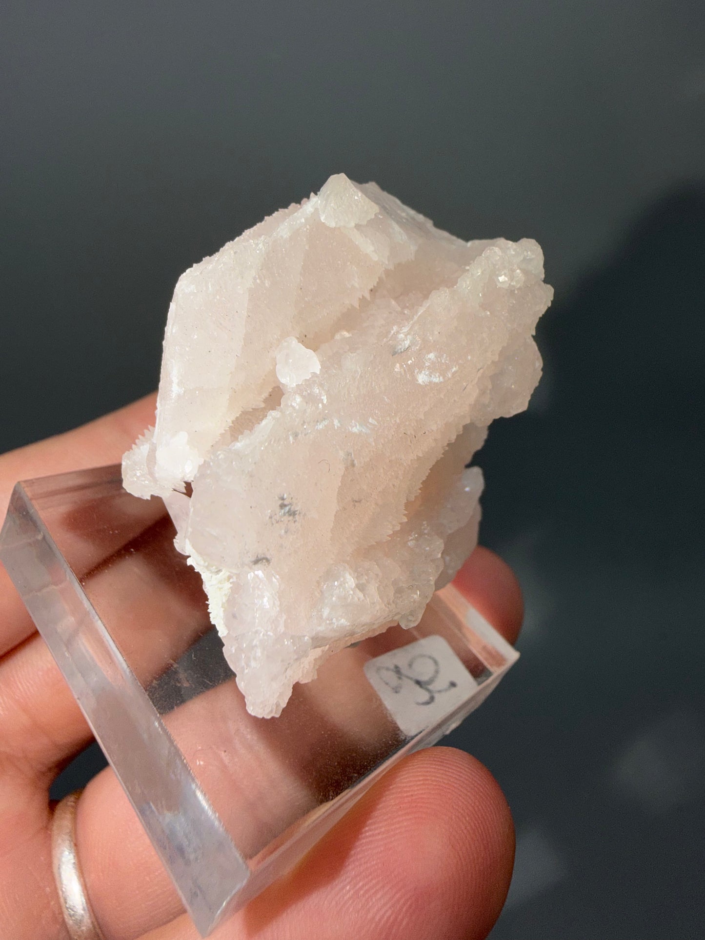 Pink calcite