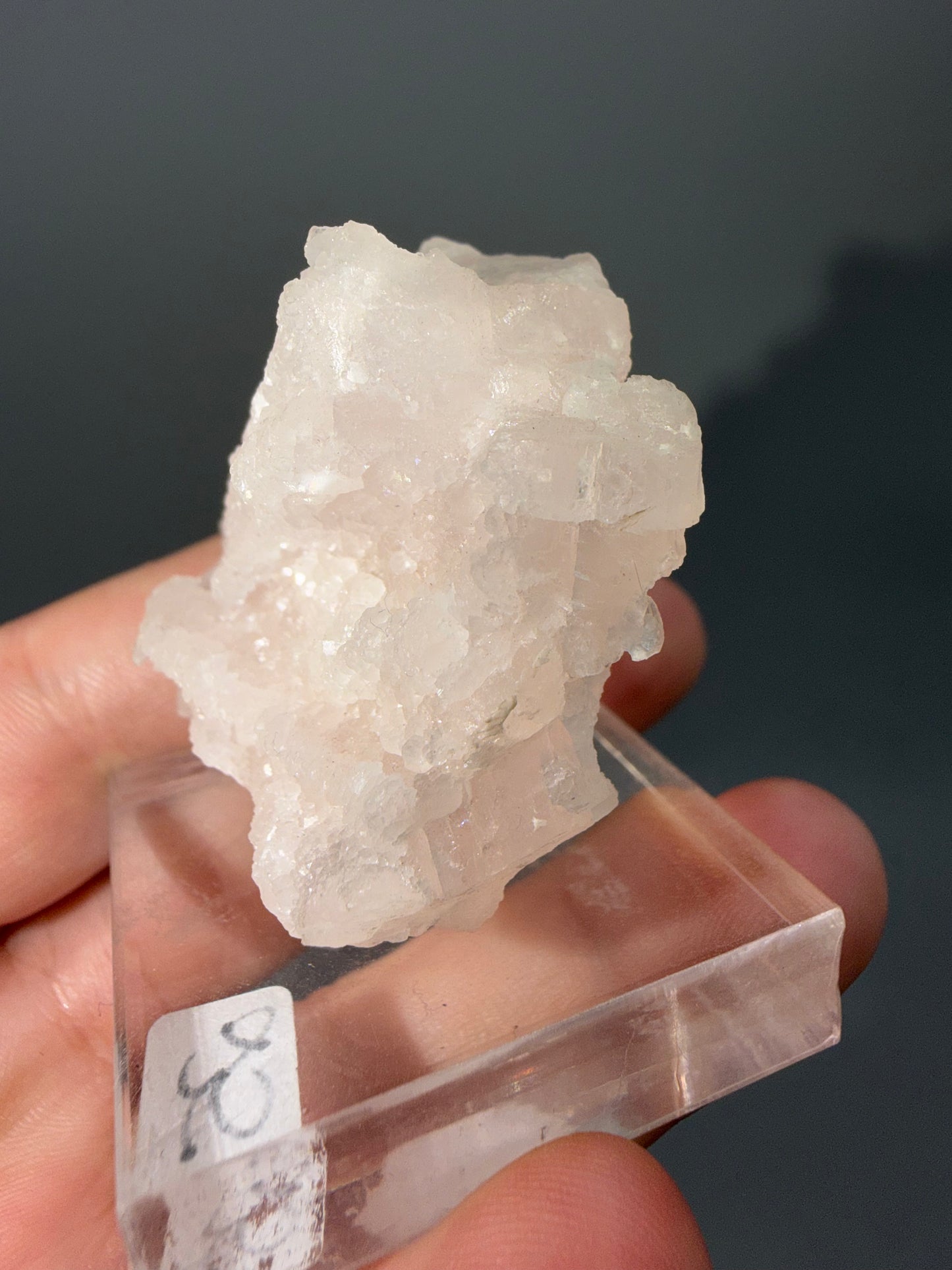 Pink calcite