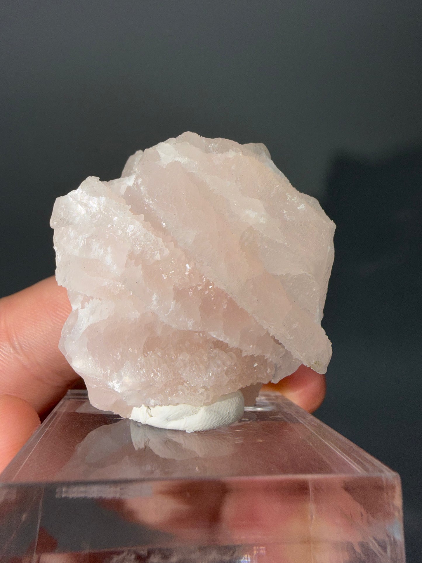 Pink calcite