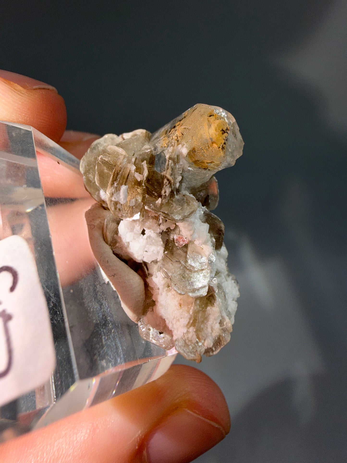 Aquamarine + mica