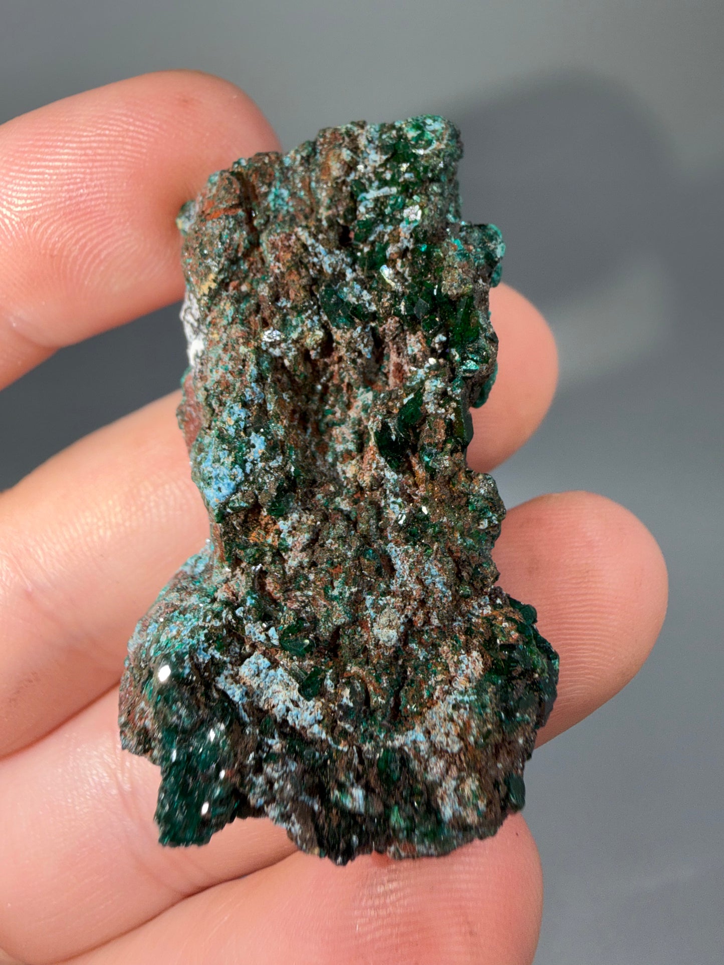 Malachite, Diaptase, Chrysocolla