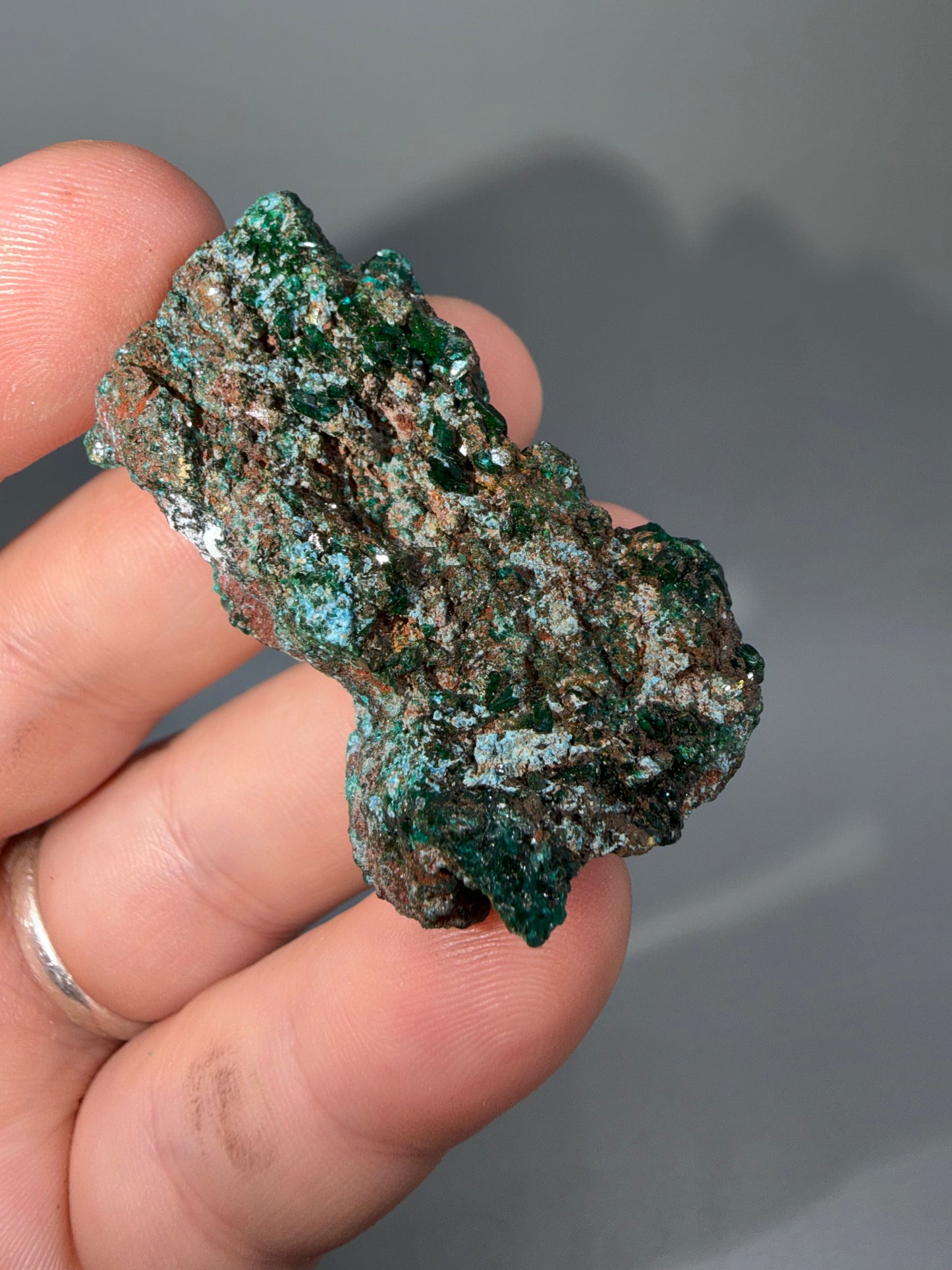 Malachite, Diaptase, Chrysocolla