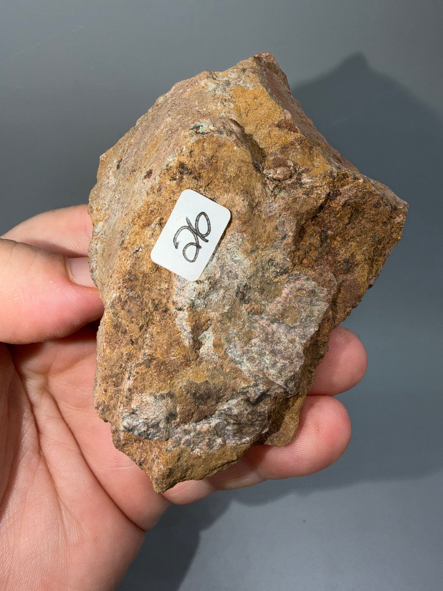 Malachite On Barite