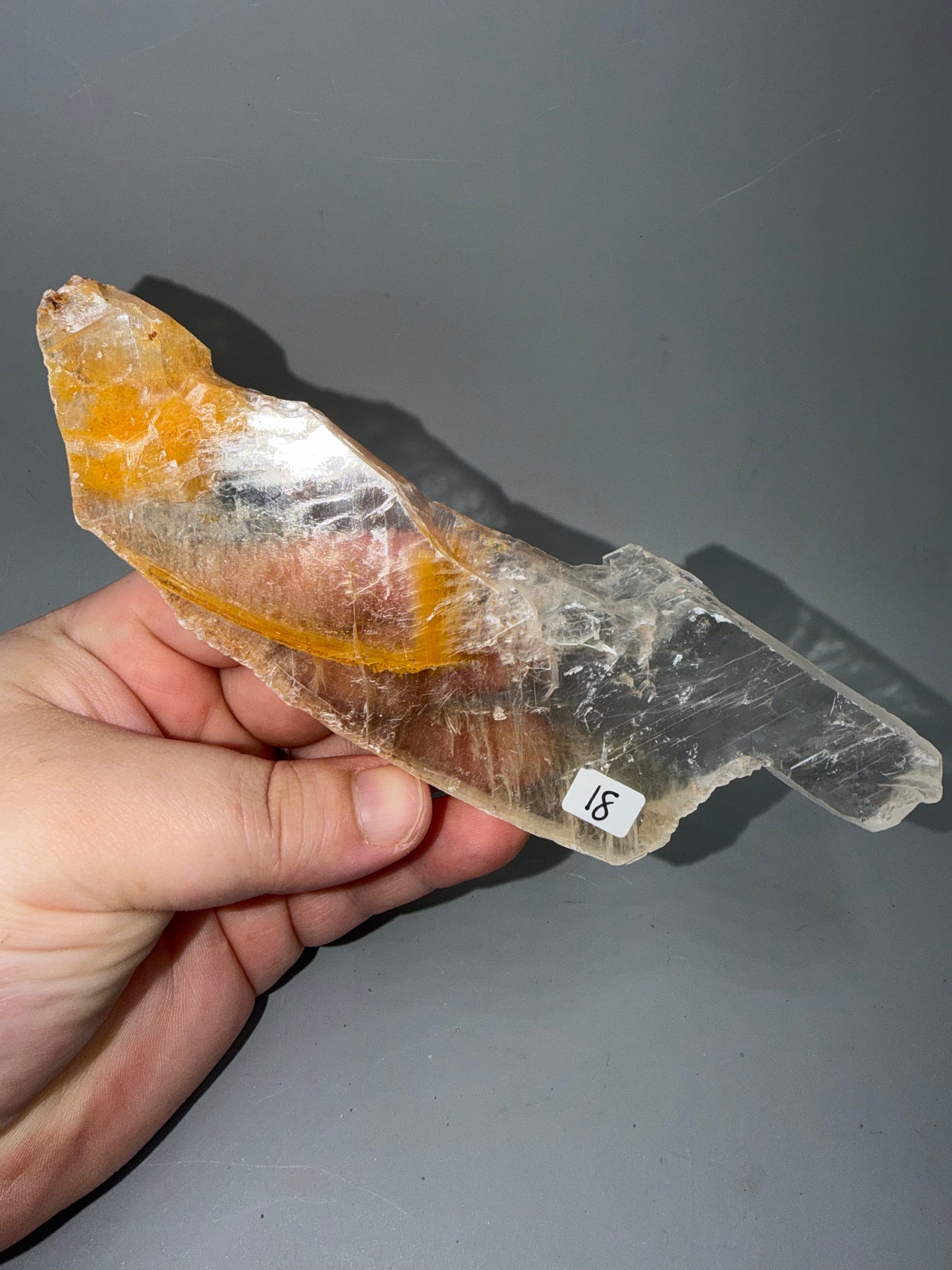 Golden phantom selenite