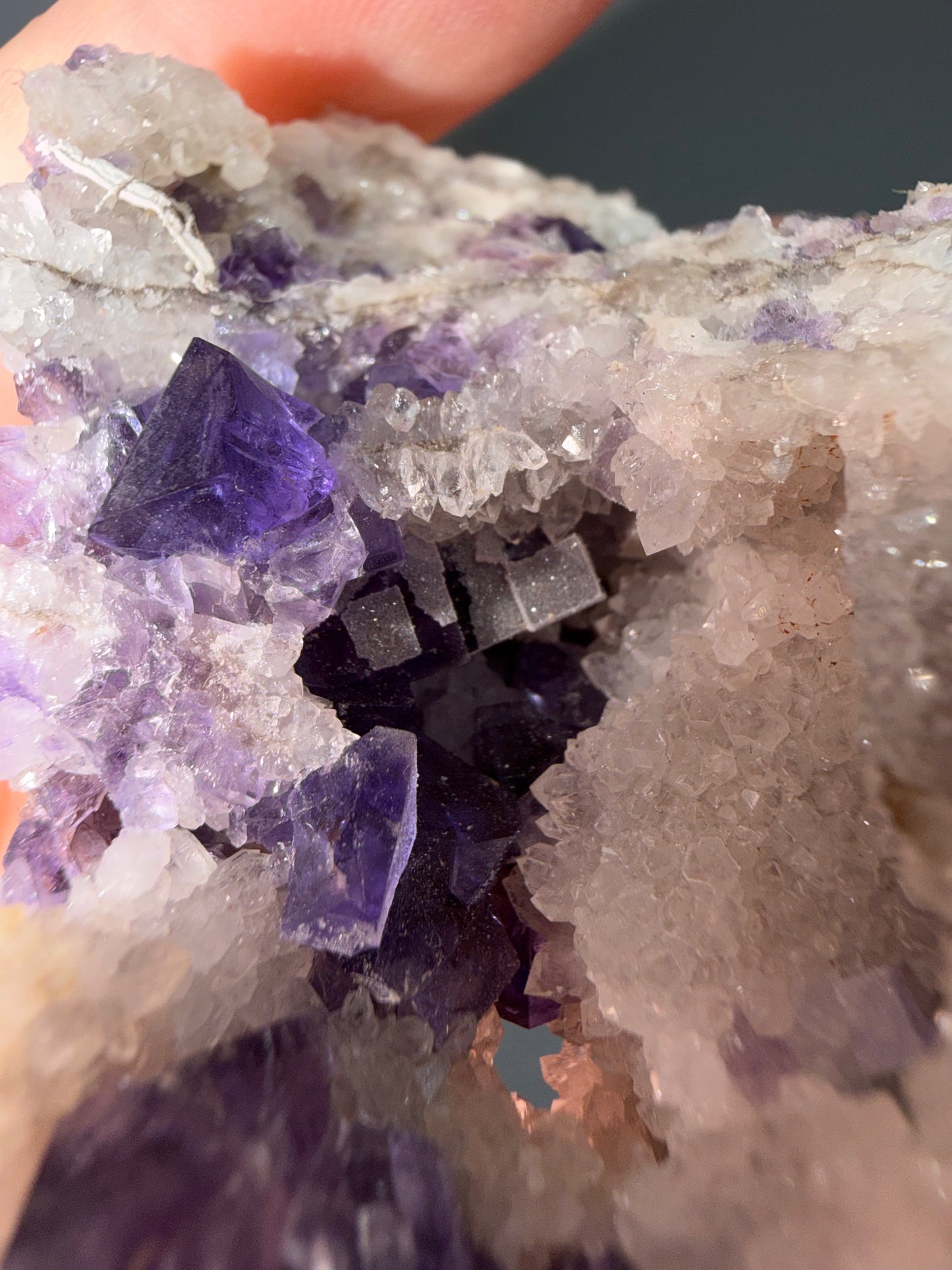 Fluorite + Quartz