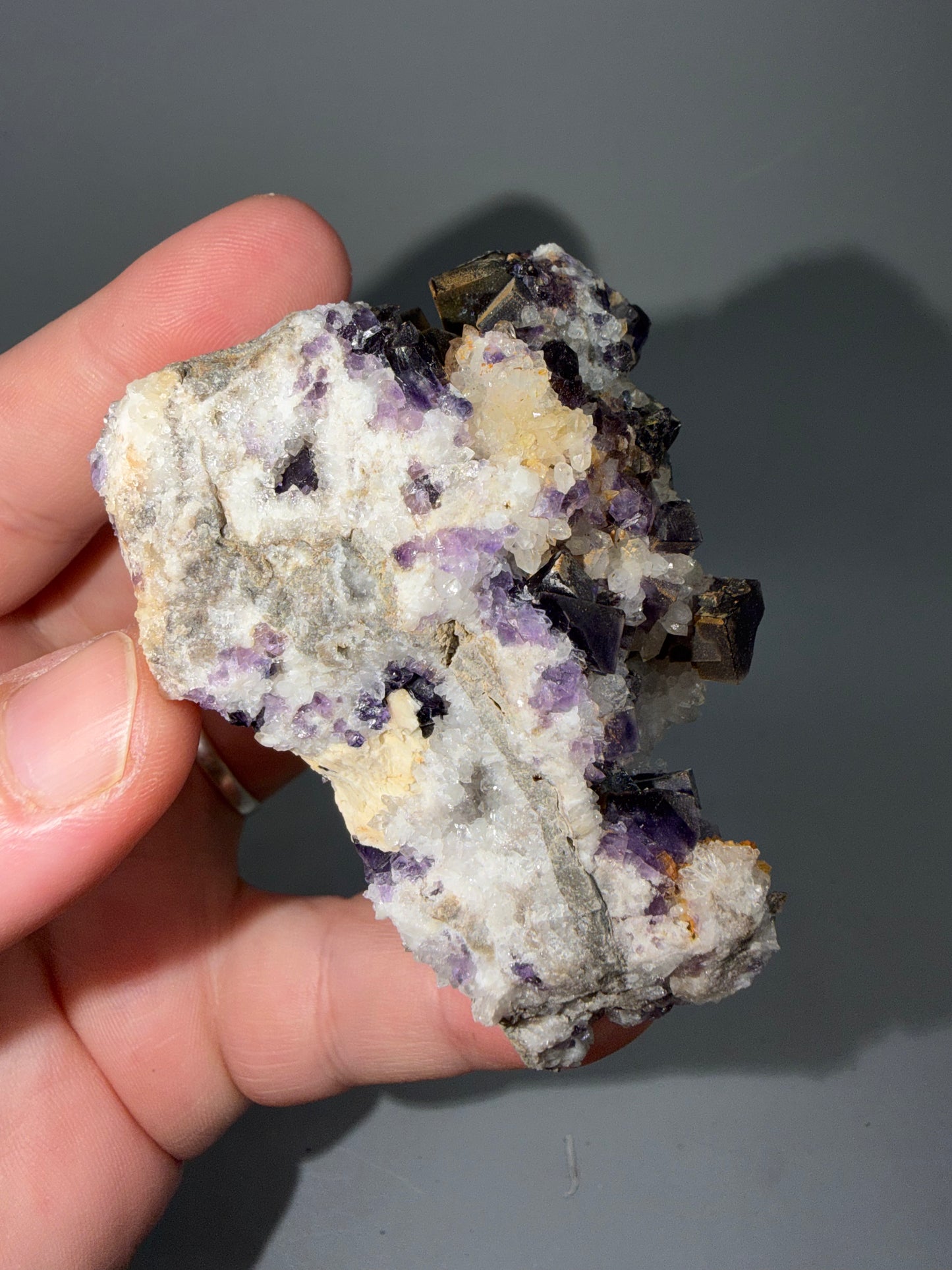 Fluorite + Quartz