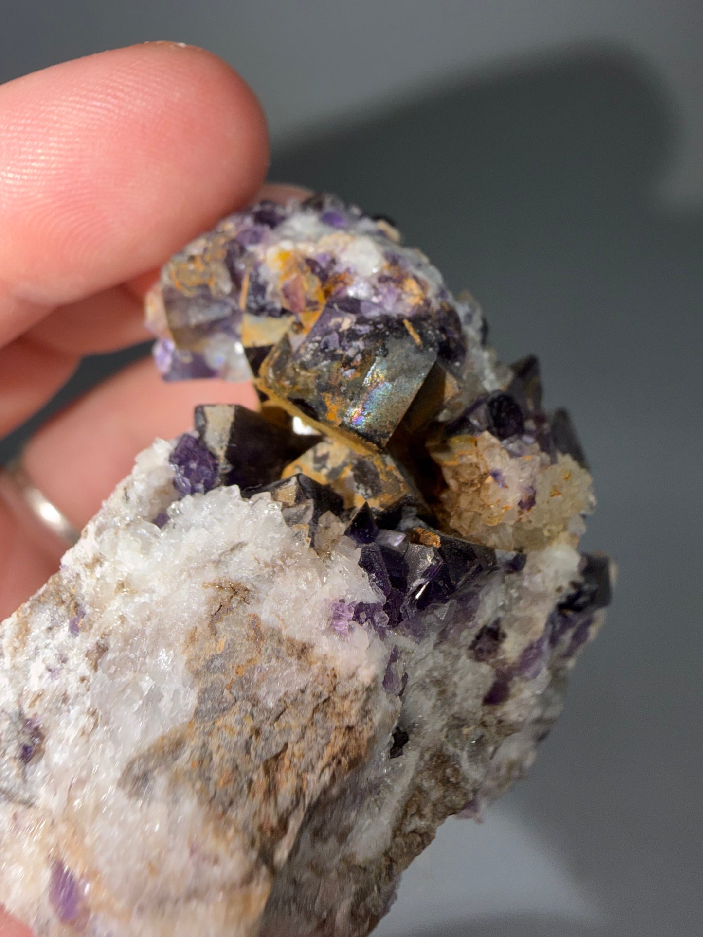 Fluorite + Quartz