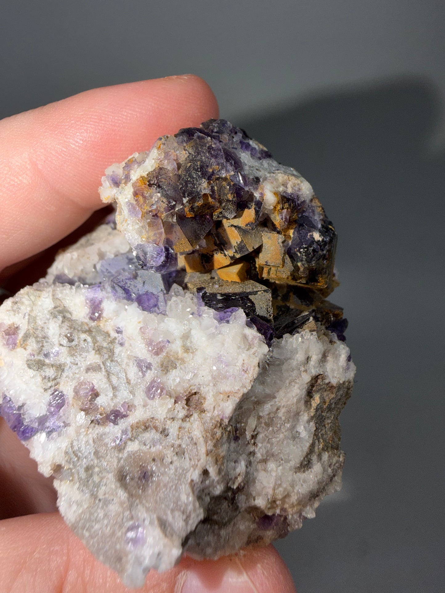 Fluorite + Quartz