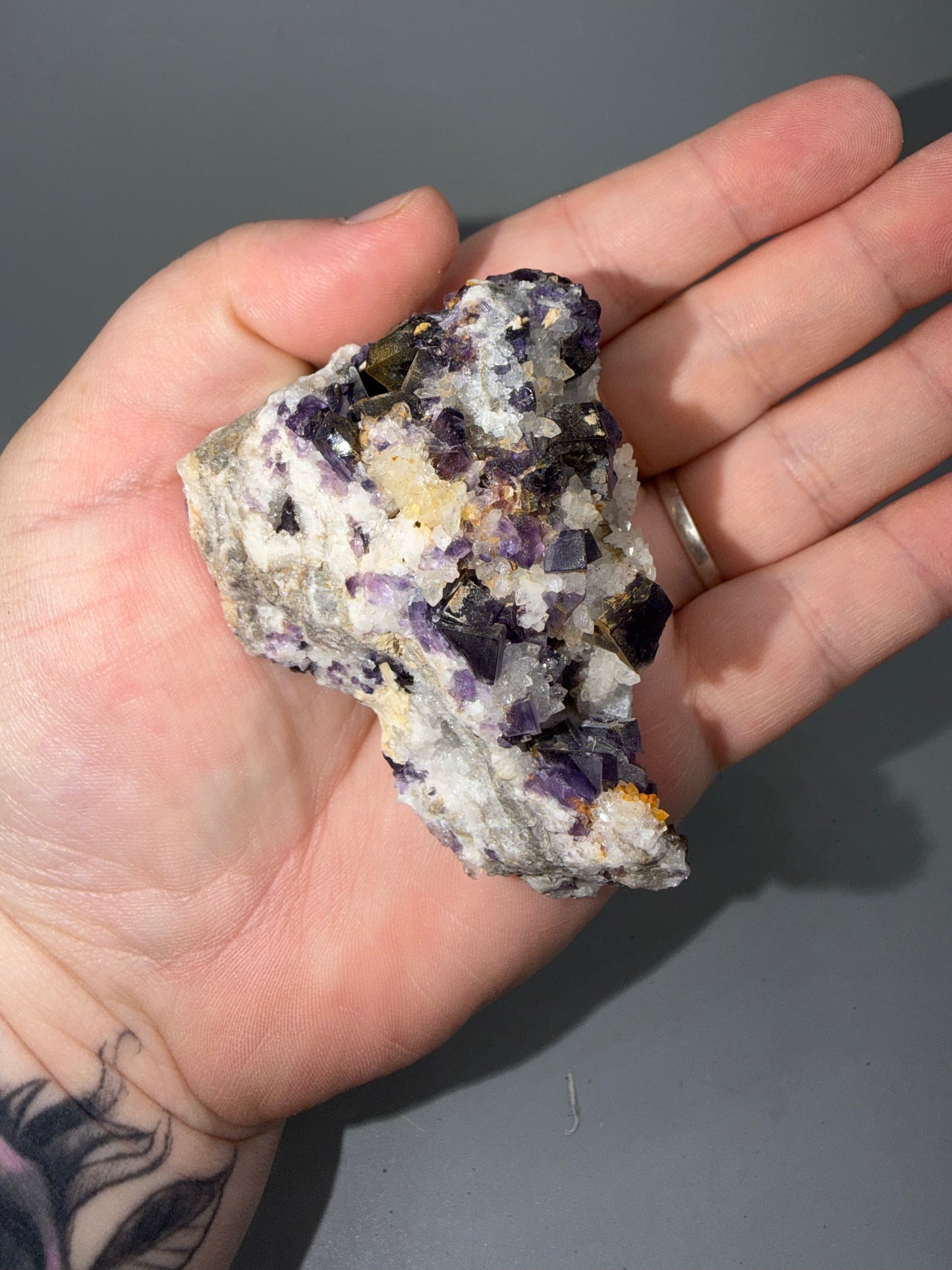 Fluorite + Quartz