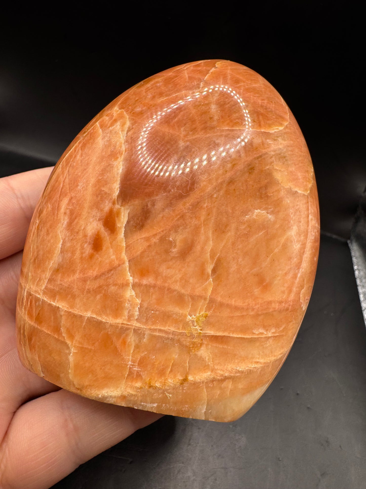 Peach moonstone