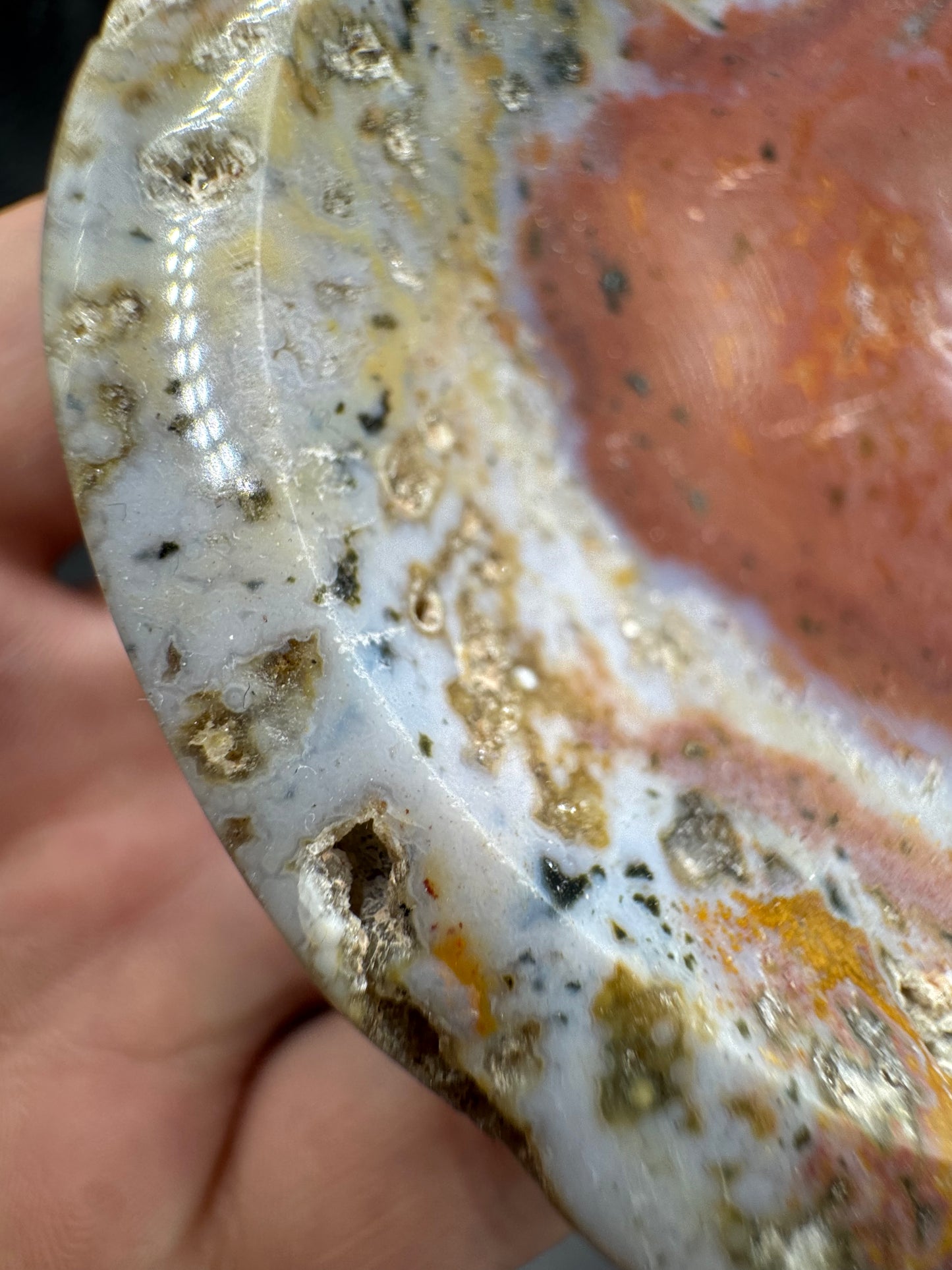 Ocean jasper bowl