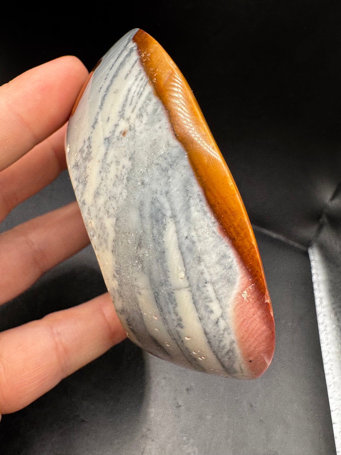 Polychrome jasper bowl