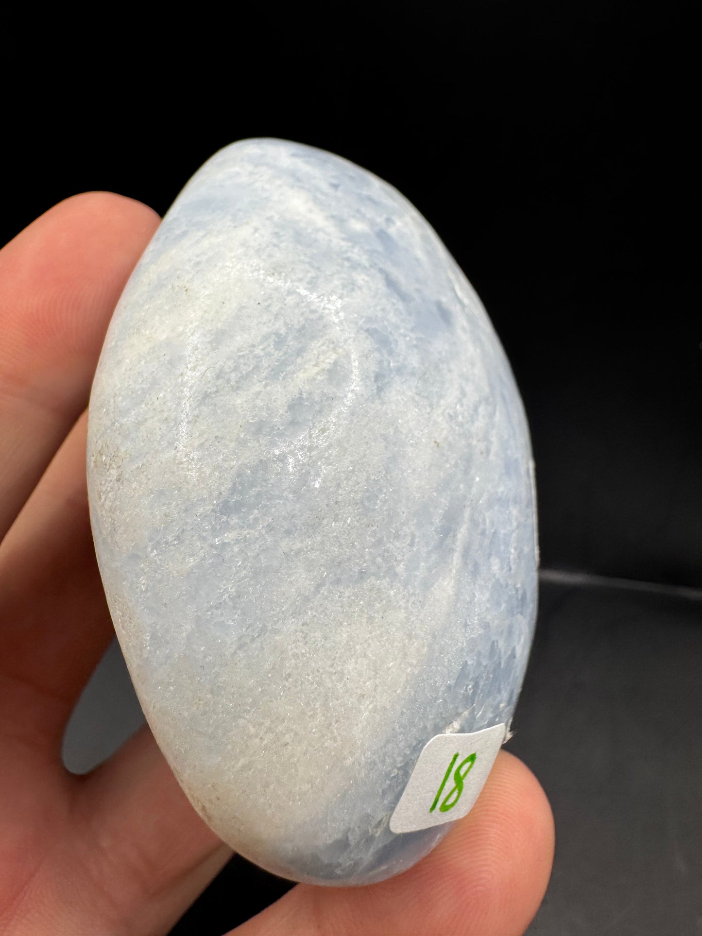 Blue calcite