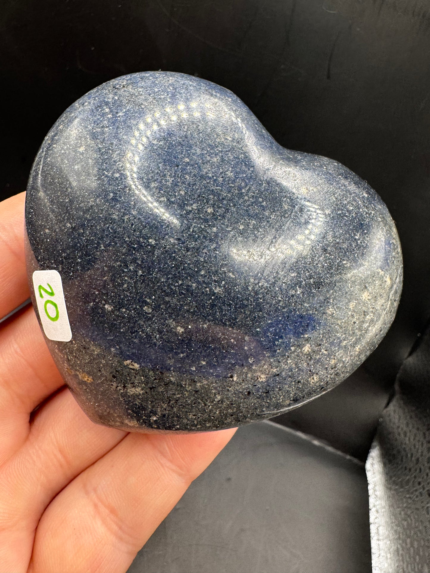 Dumortierite In quartz