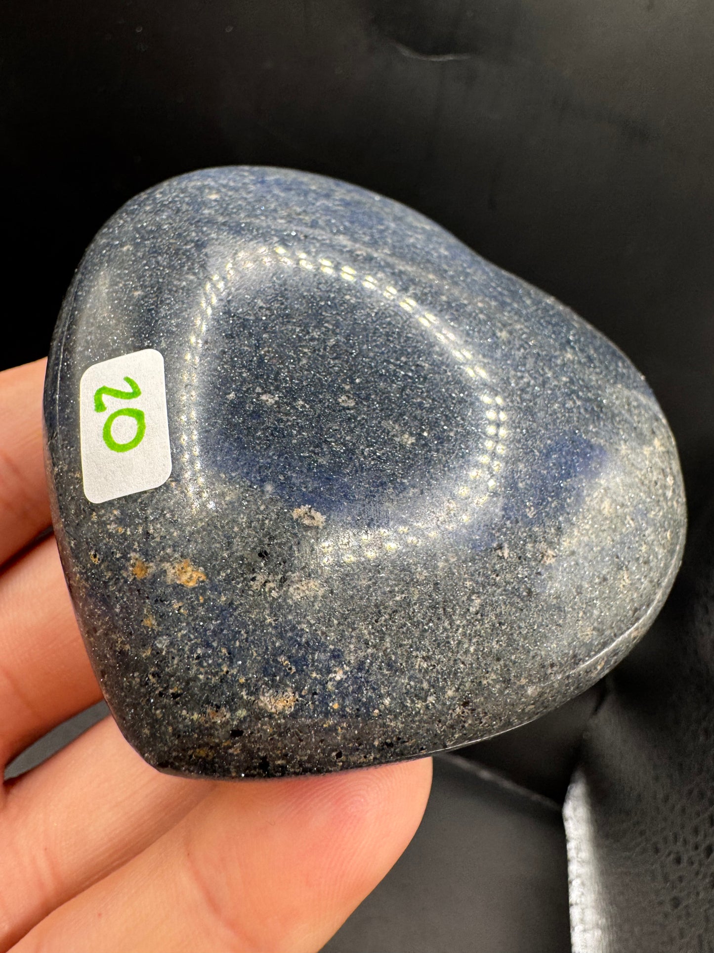 Dumortierite In quartz