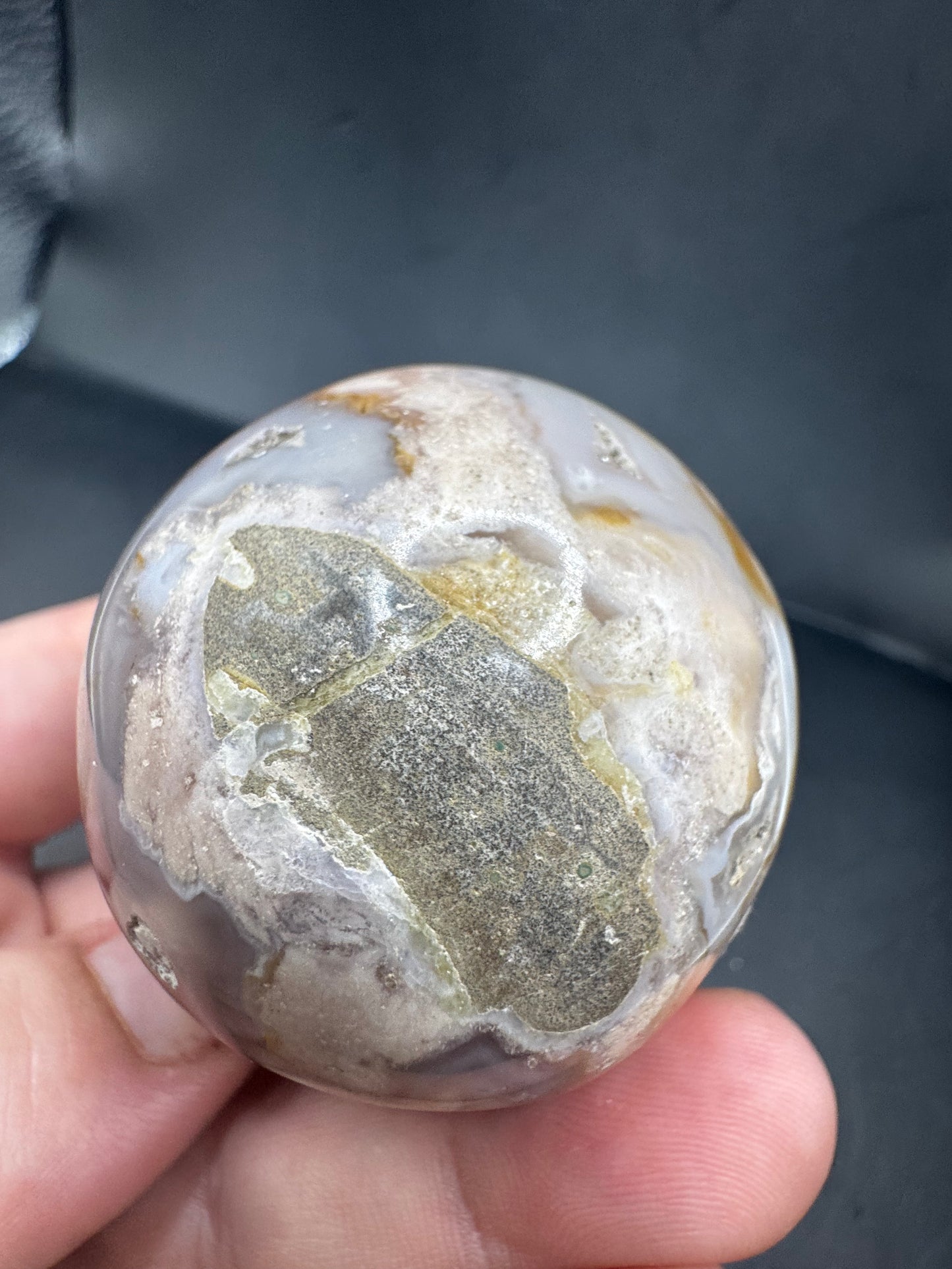Flower agate