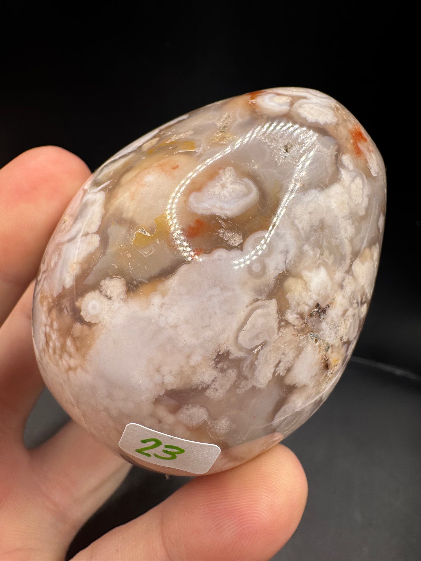 Flower agate
