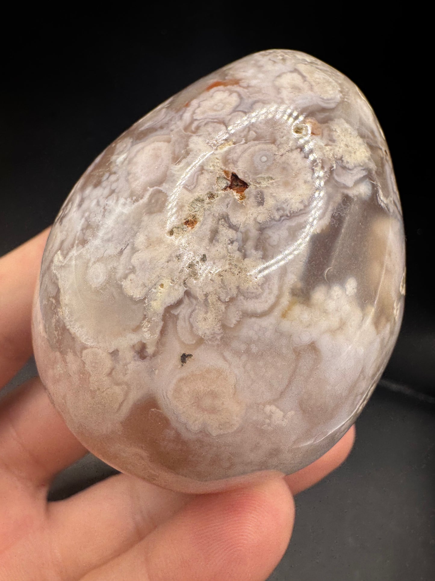 Flower agate