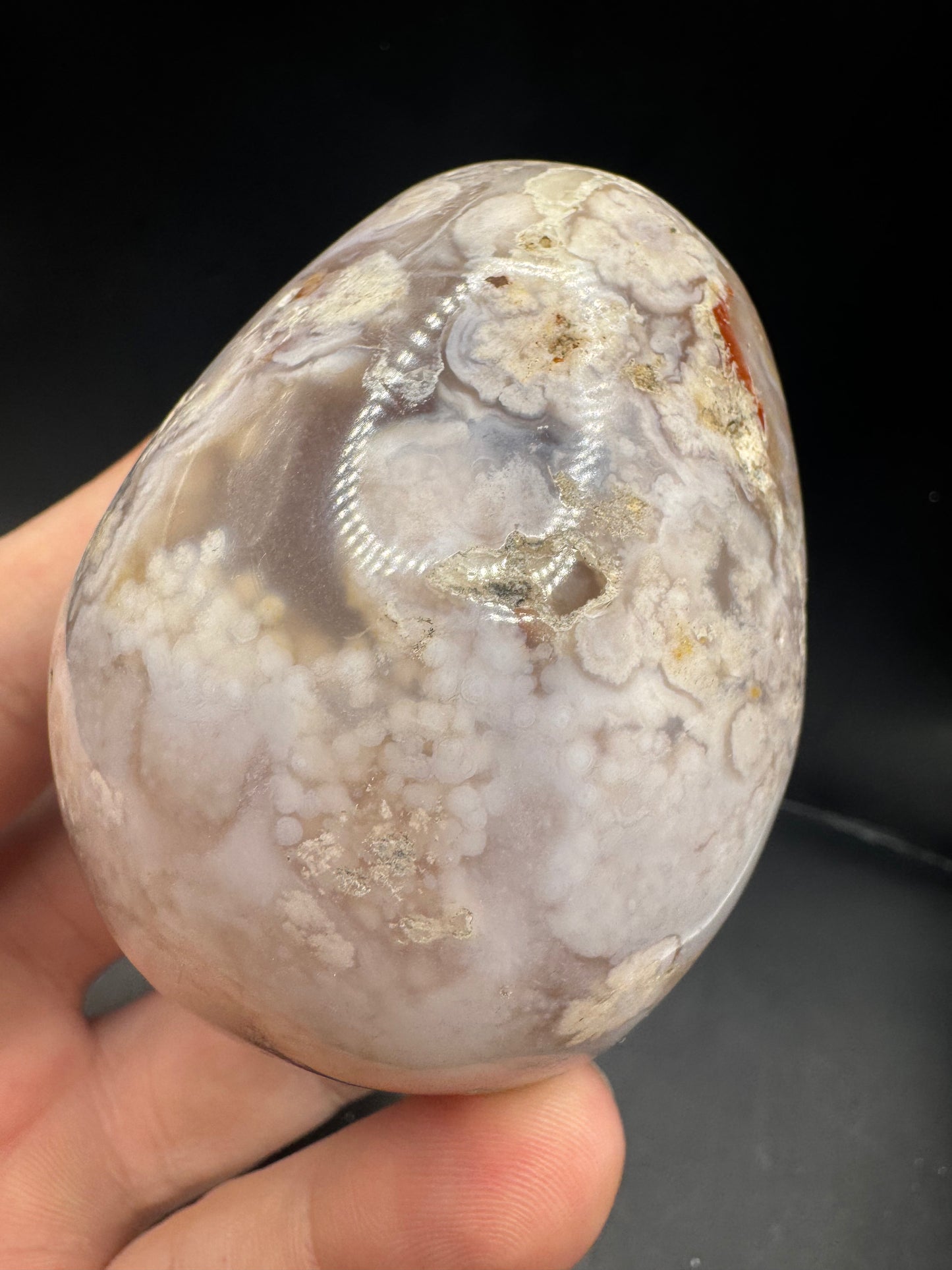Flower agate