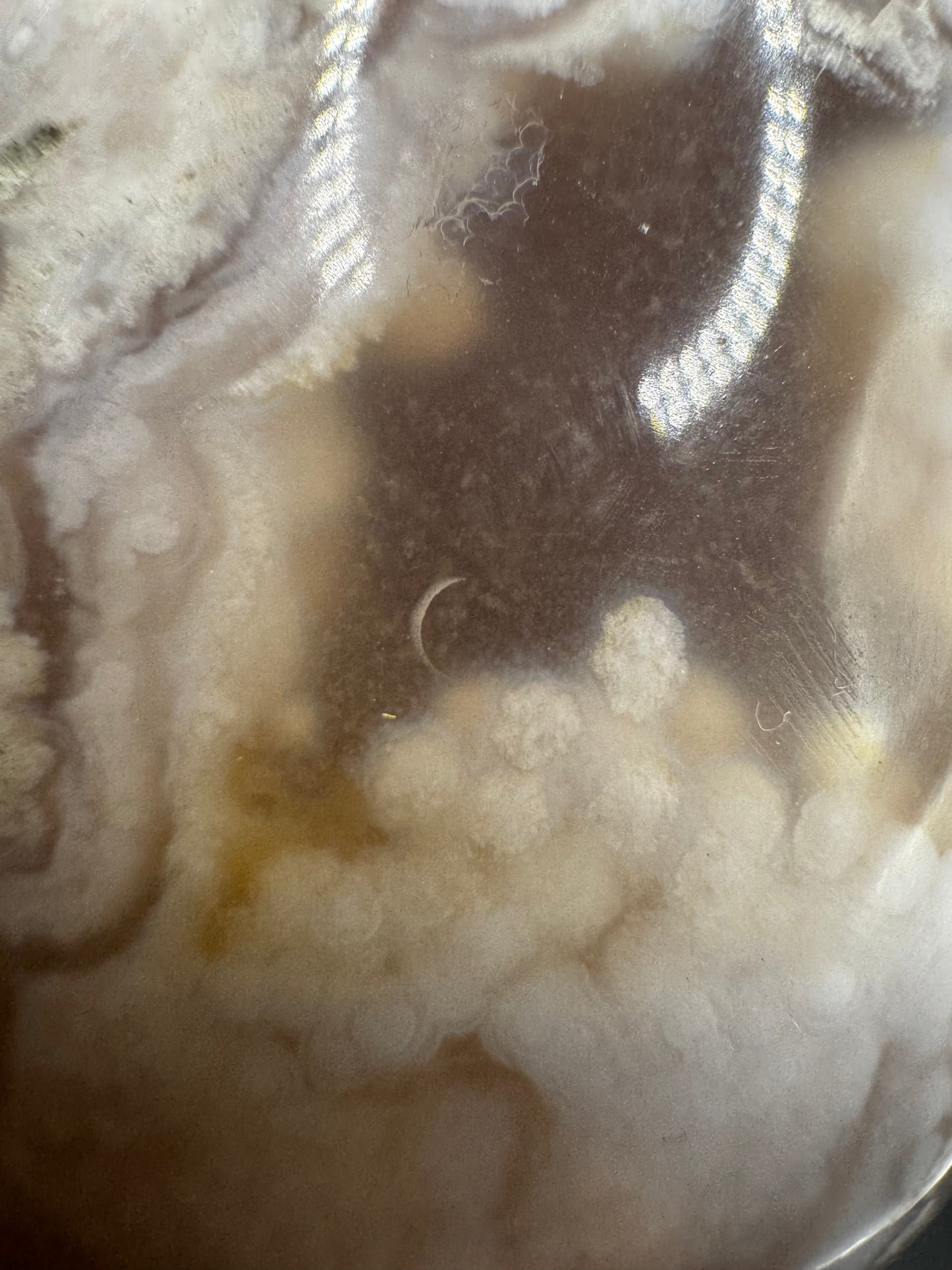 Flower agate