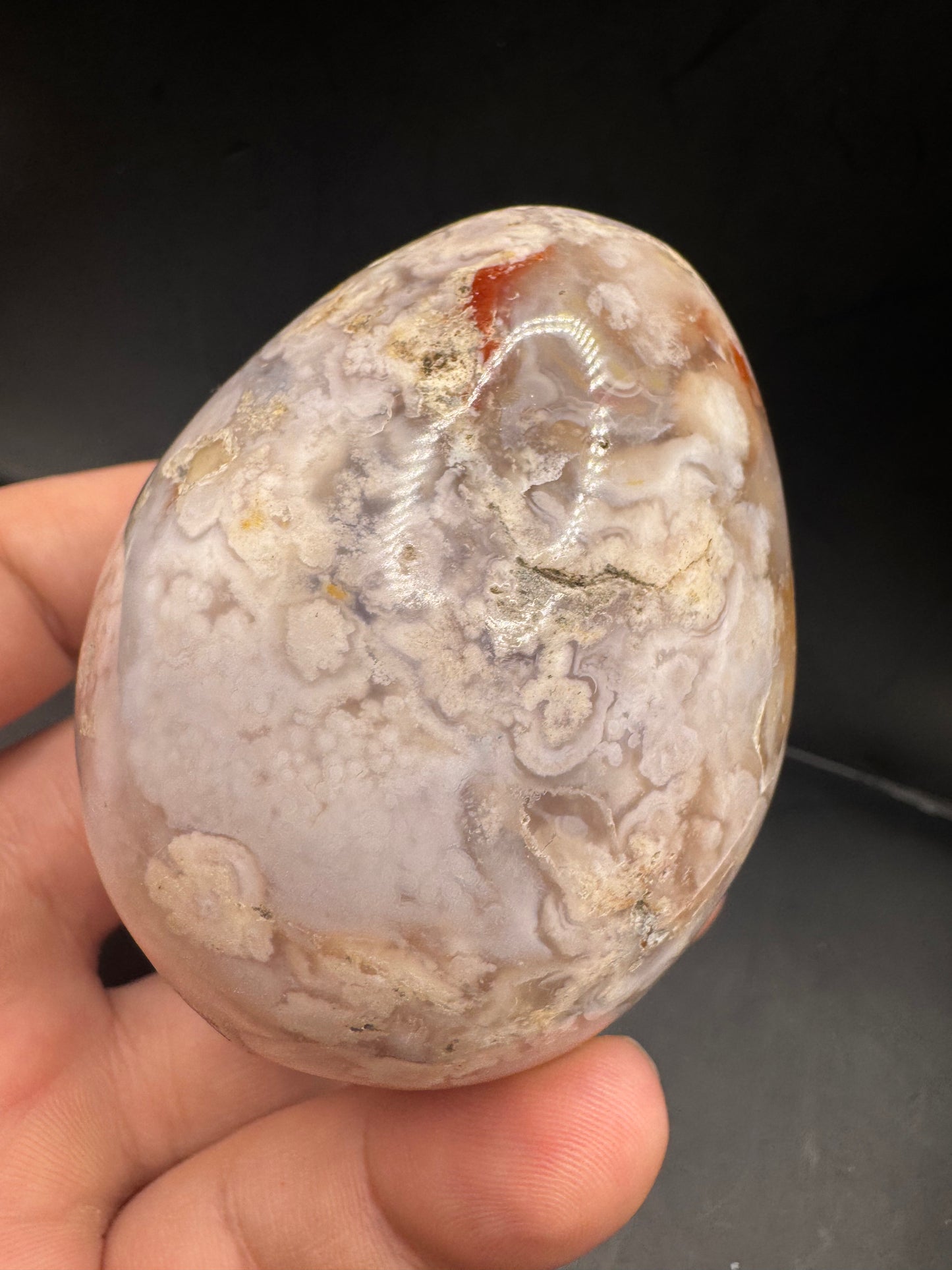 Flower agate