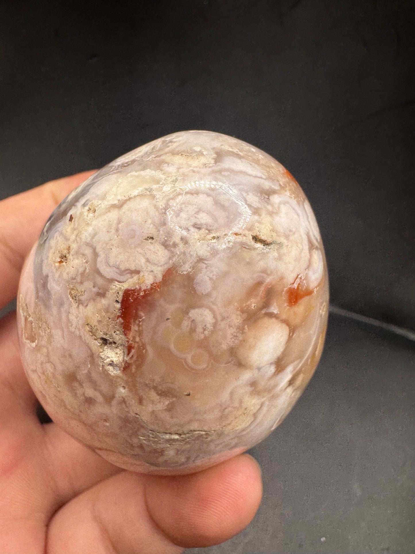 Flower agate