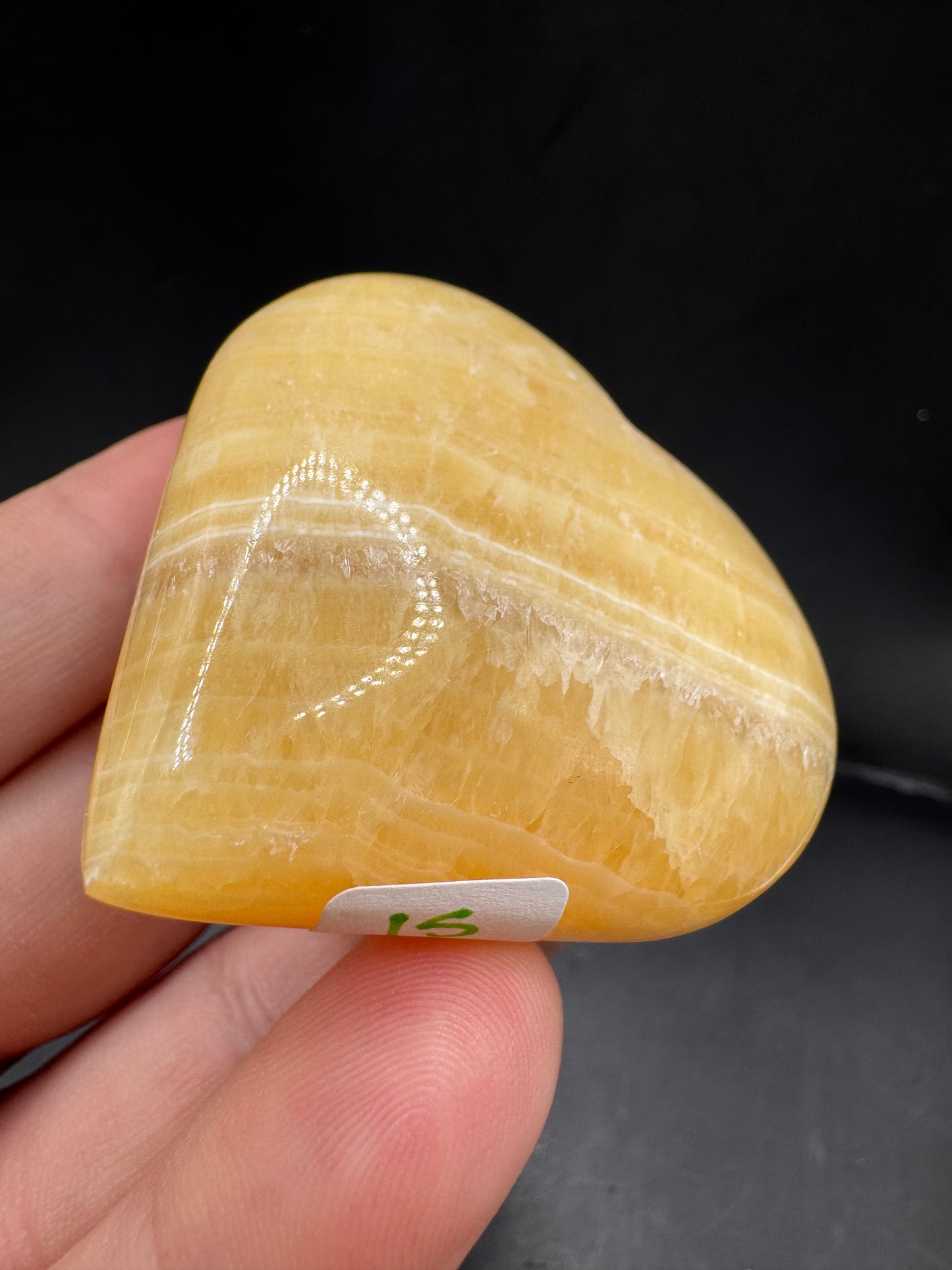 Orange calcite