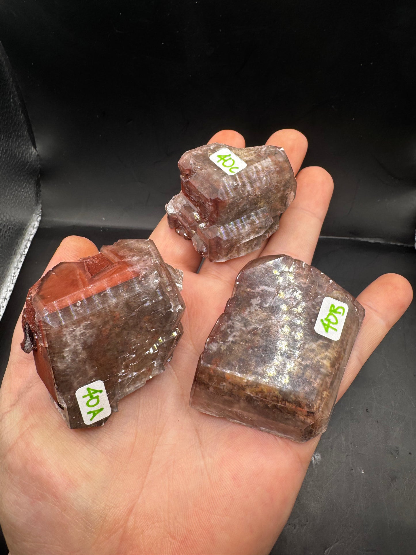 Chocolate calcite