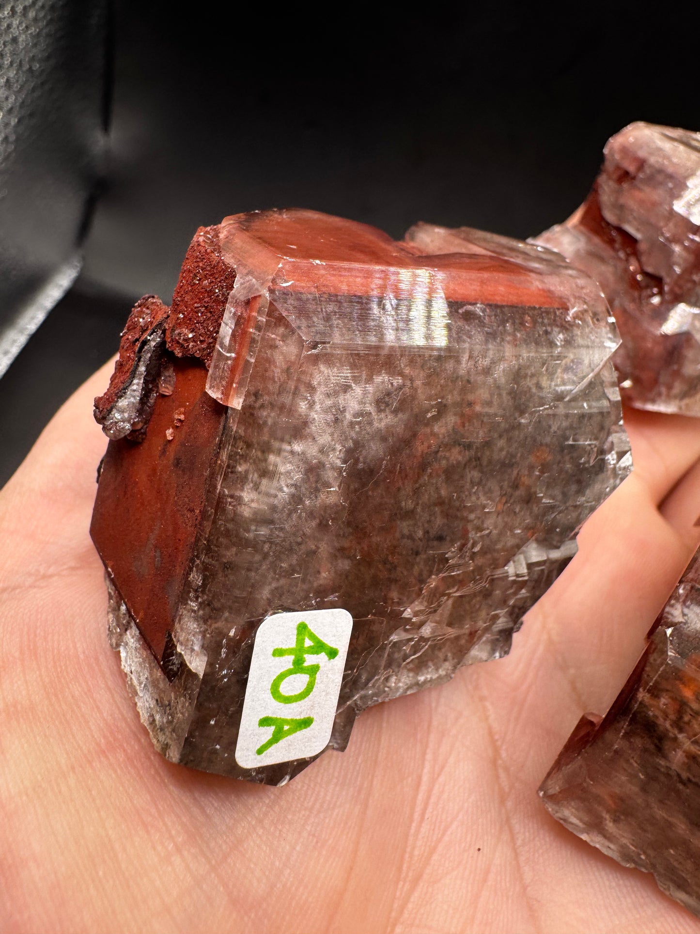 Chocolate calcite