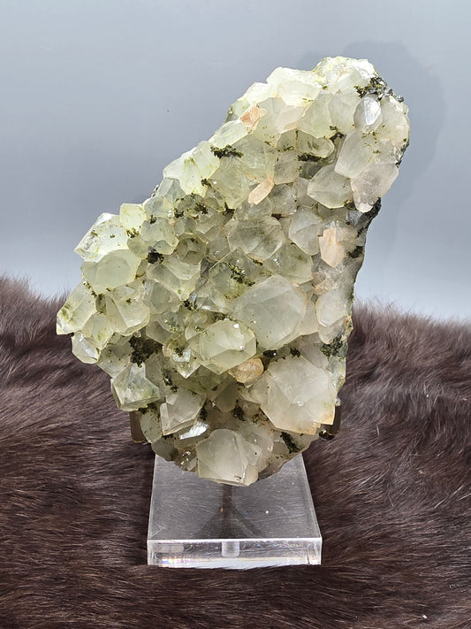 Epidote and quartz