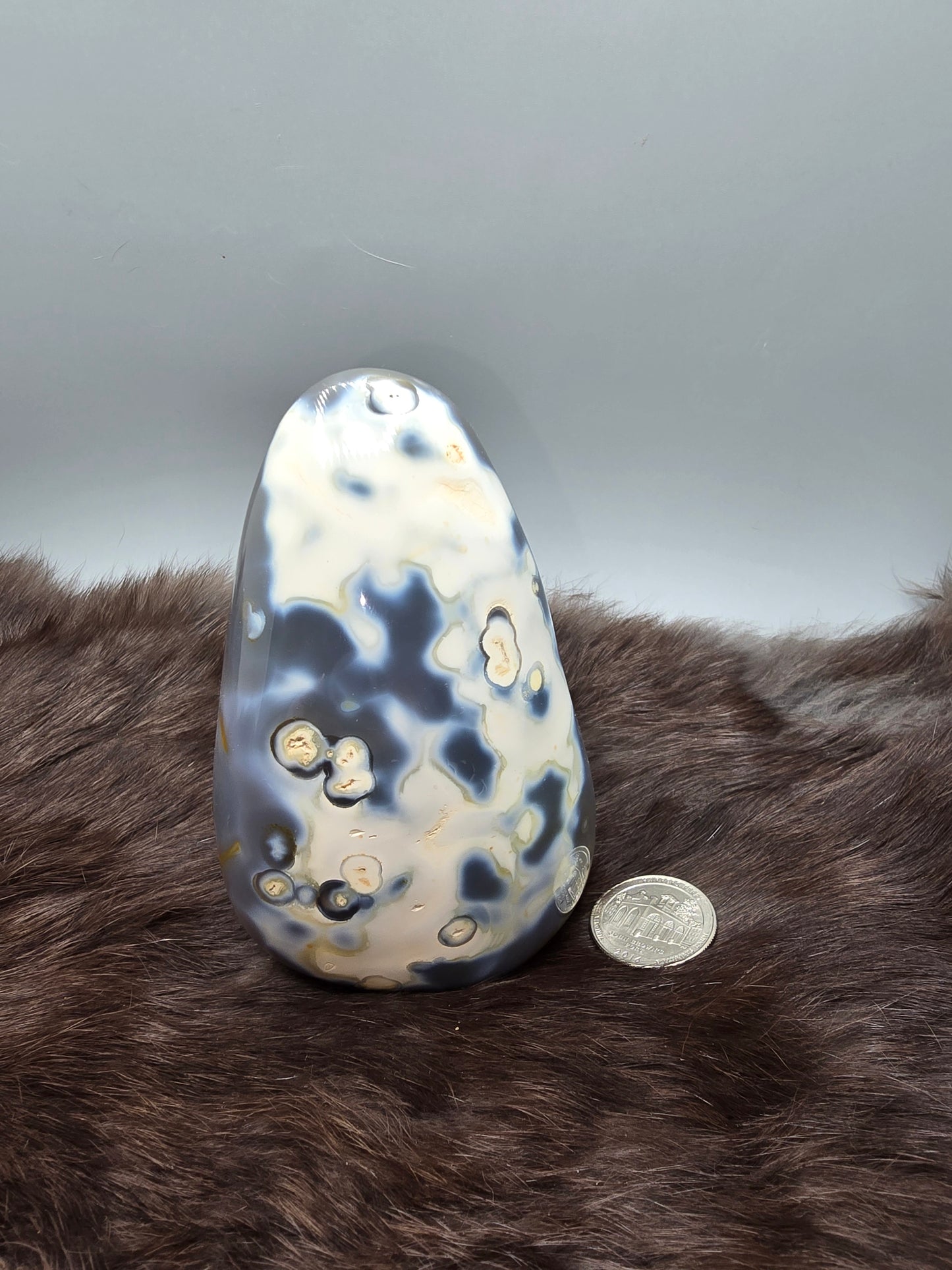 Yellow orca agate