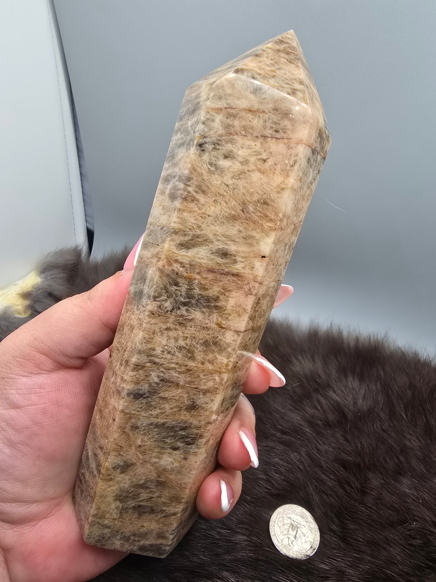 Black moonstone